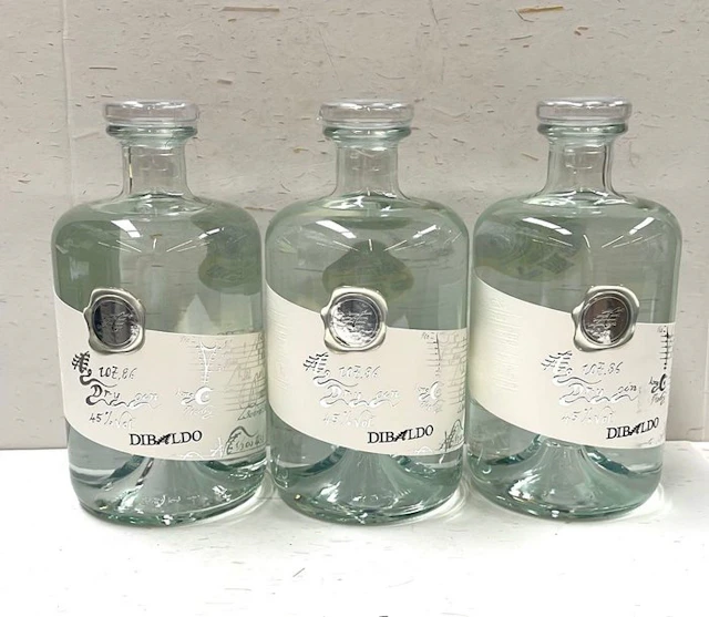 Dibaldo - Gin AG 107.86 - High Proof - 70cl - 3 bottles