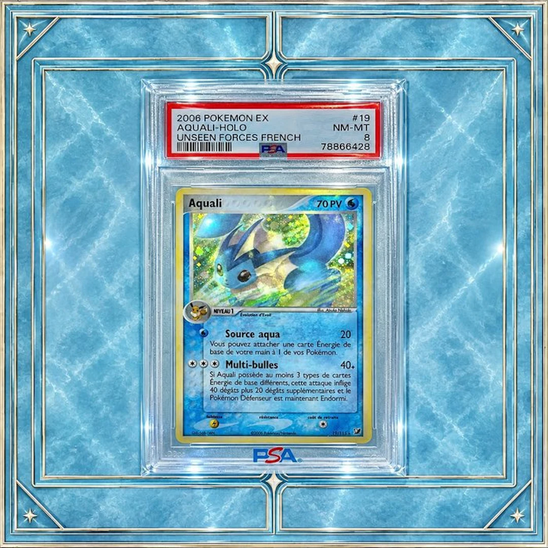 Pokémon Graded card - RARE 2006 HOLO VAPOREON