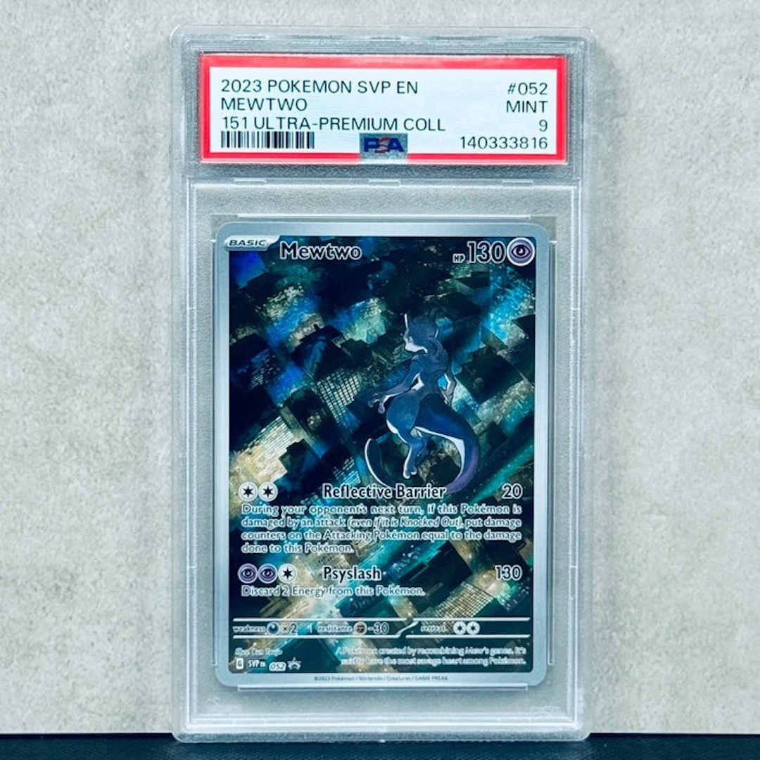 Pokémon Graded card - Mewtwo #052 2023 Pokemon SVP EN 151 Ultra-Premium Coll