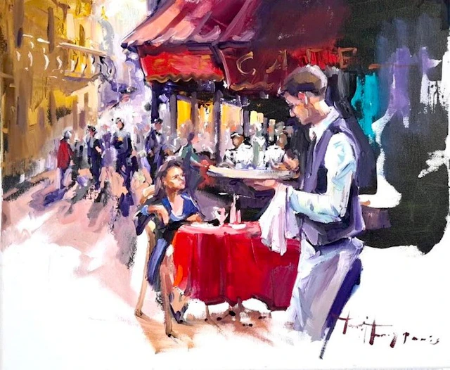 Jurij Frey - Café, Paris