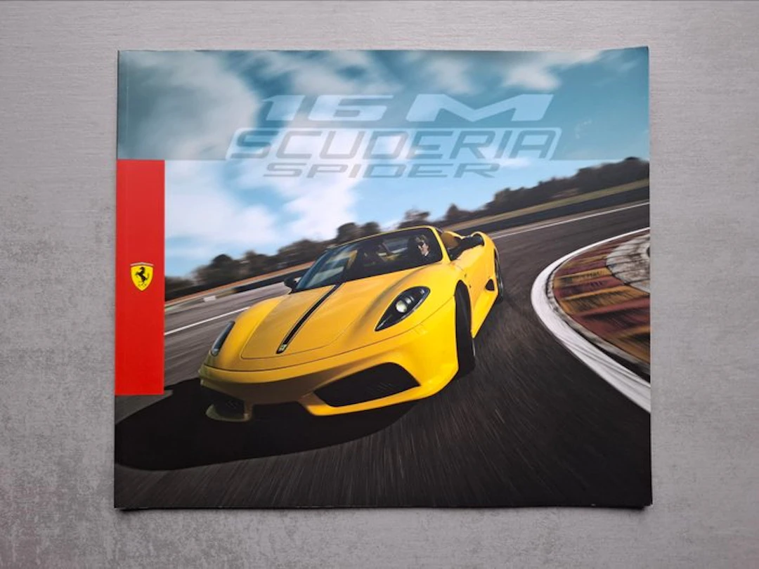 Brochure - Ferrari - 16 M Scuderia Spider - 2009