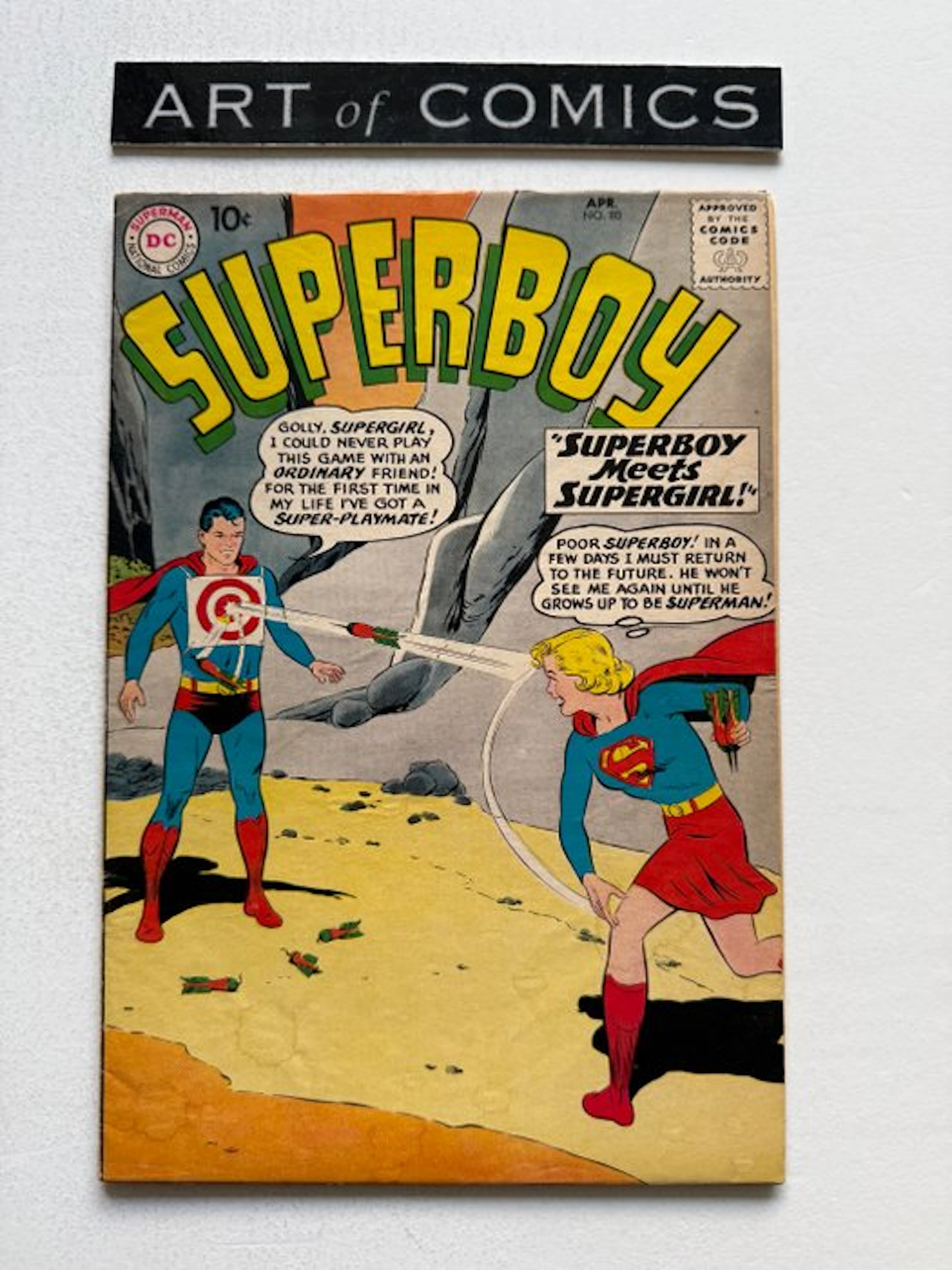 Superboy #80 - 1st 1st Meeting Superboy & Supergirl - 1...