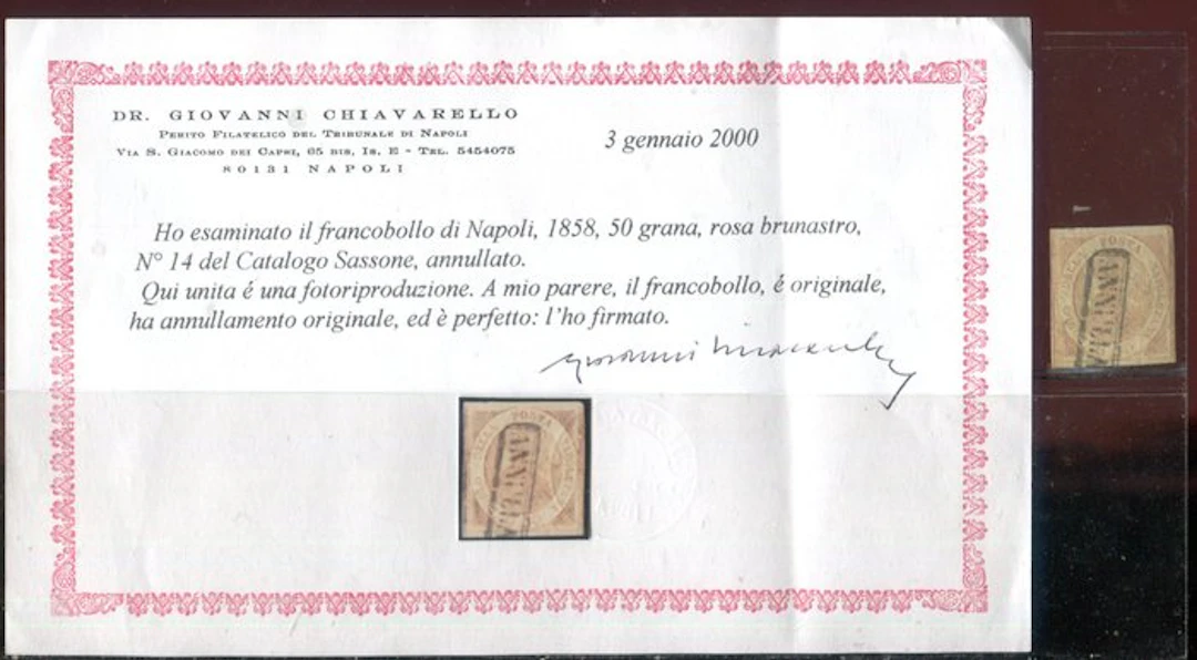Italian Ancient States - Naples 1858 - The rare 50 grana