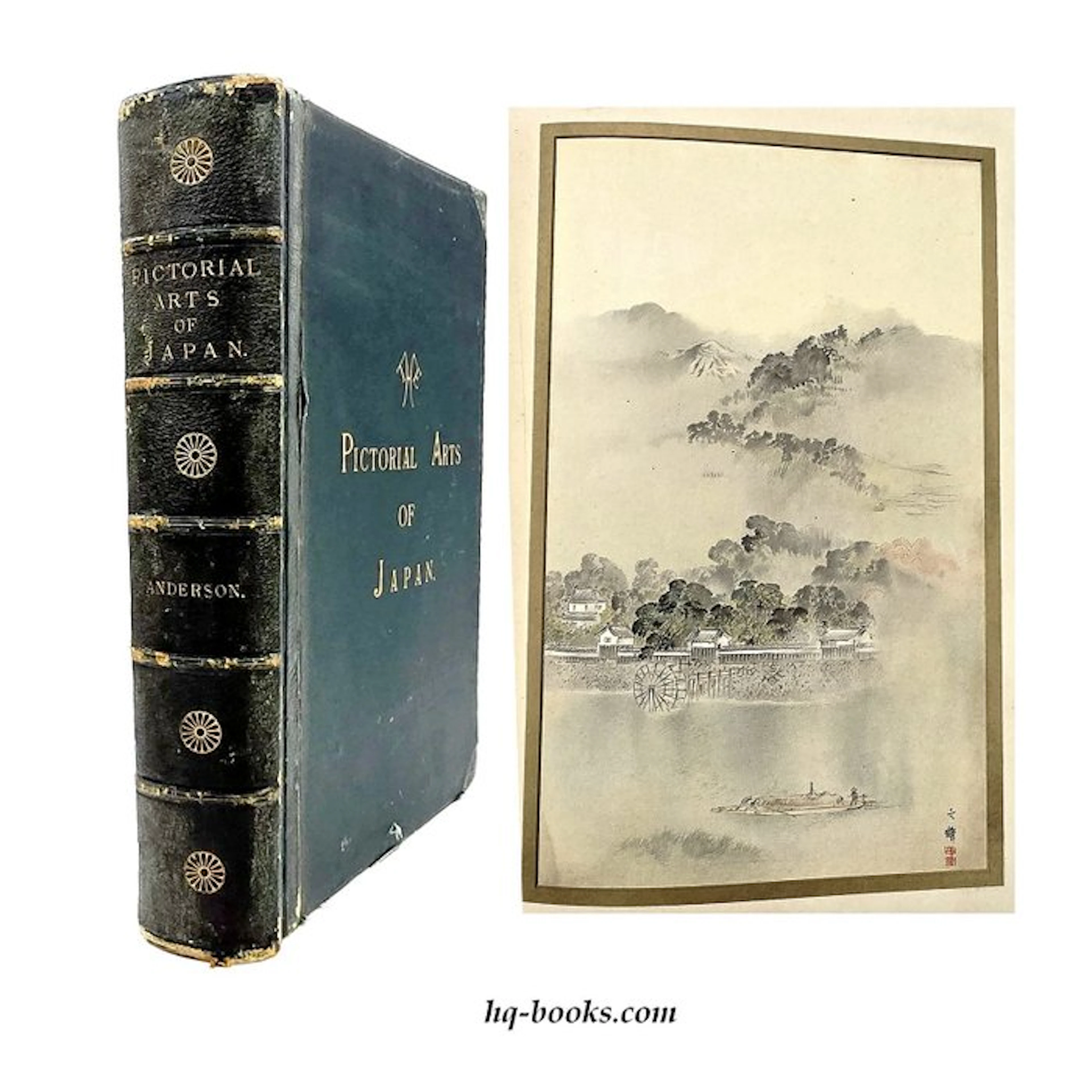 Signed: Anderson - The Pictorial Arts of Japan - 1886