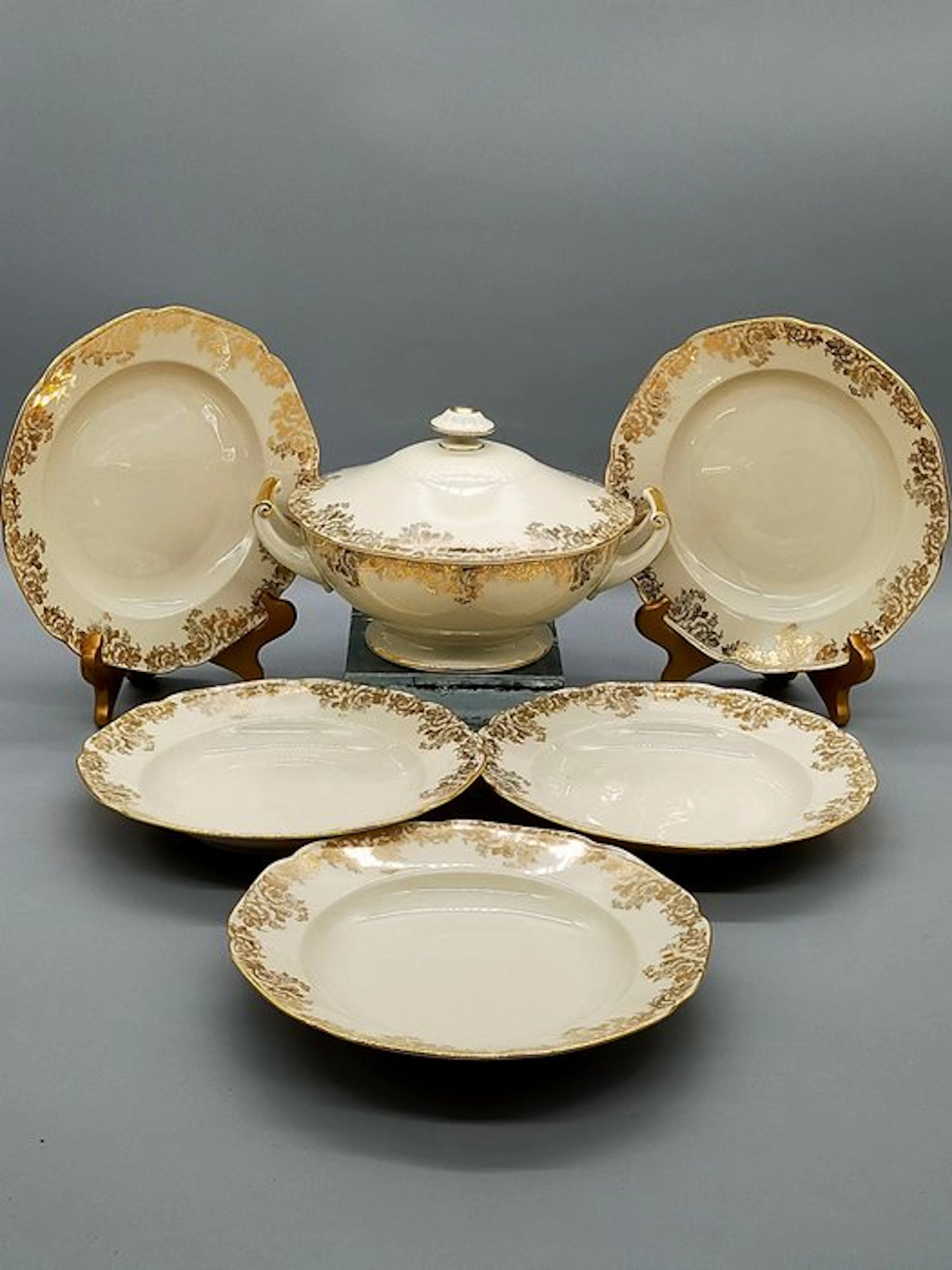 Dinner set - Edles Porzellan Set Tirschenreuth Bavaria –...