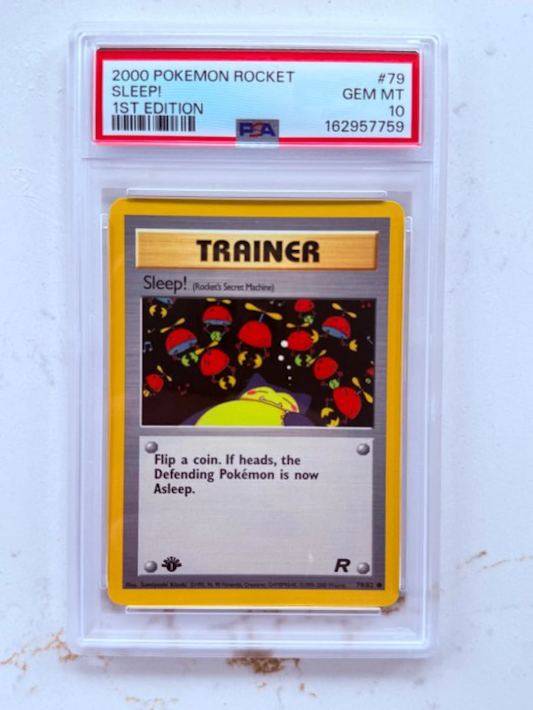 Pokémon Graded card #79 First edition - PSA 10 - Various sets