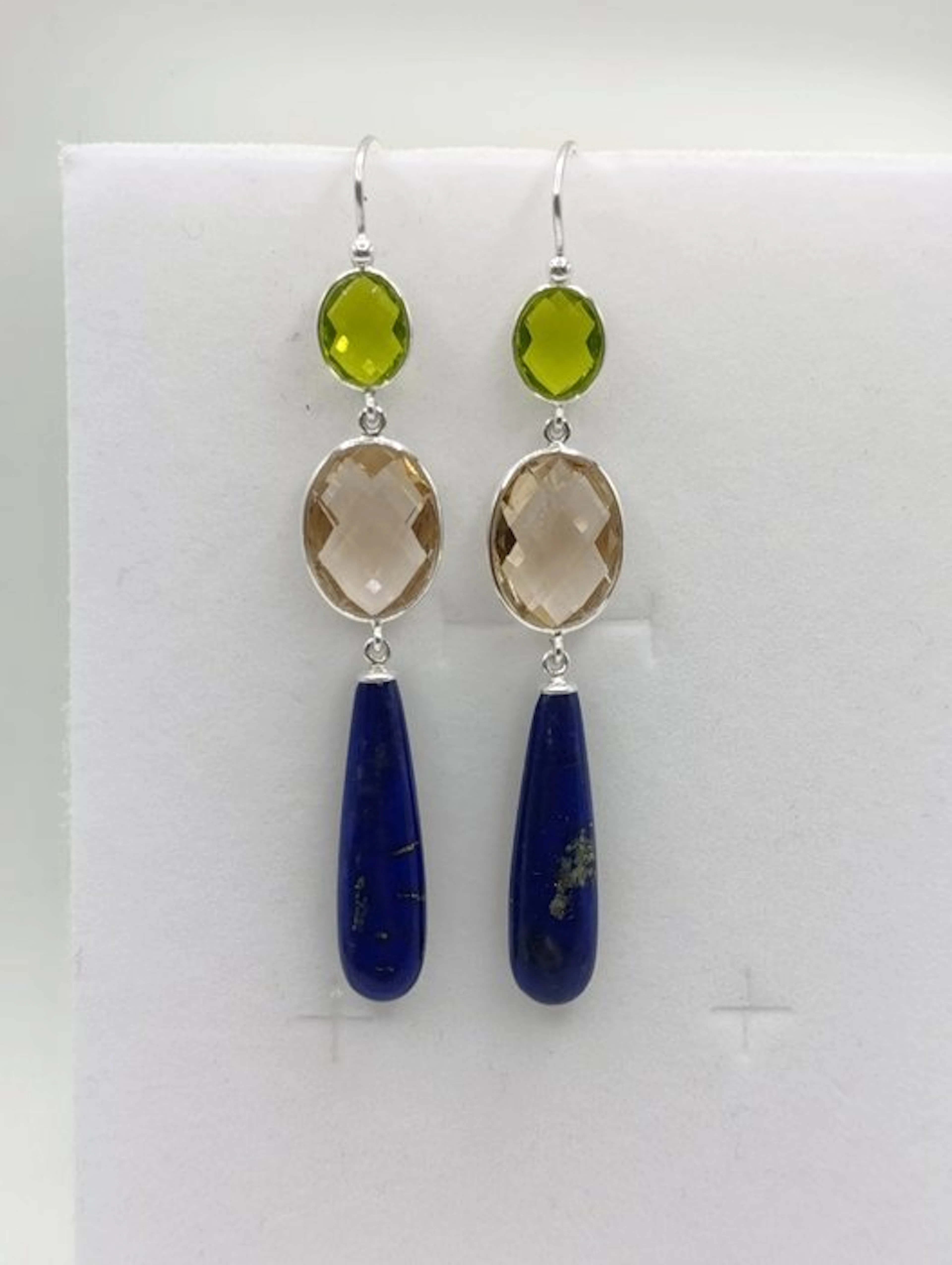 No reserve price - Drop earrings Silver