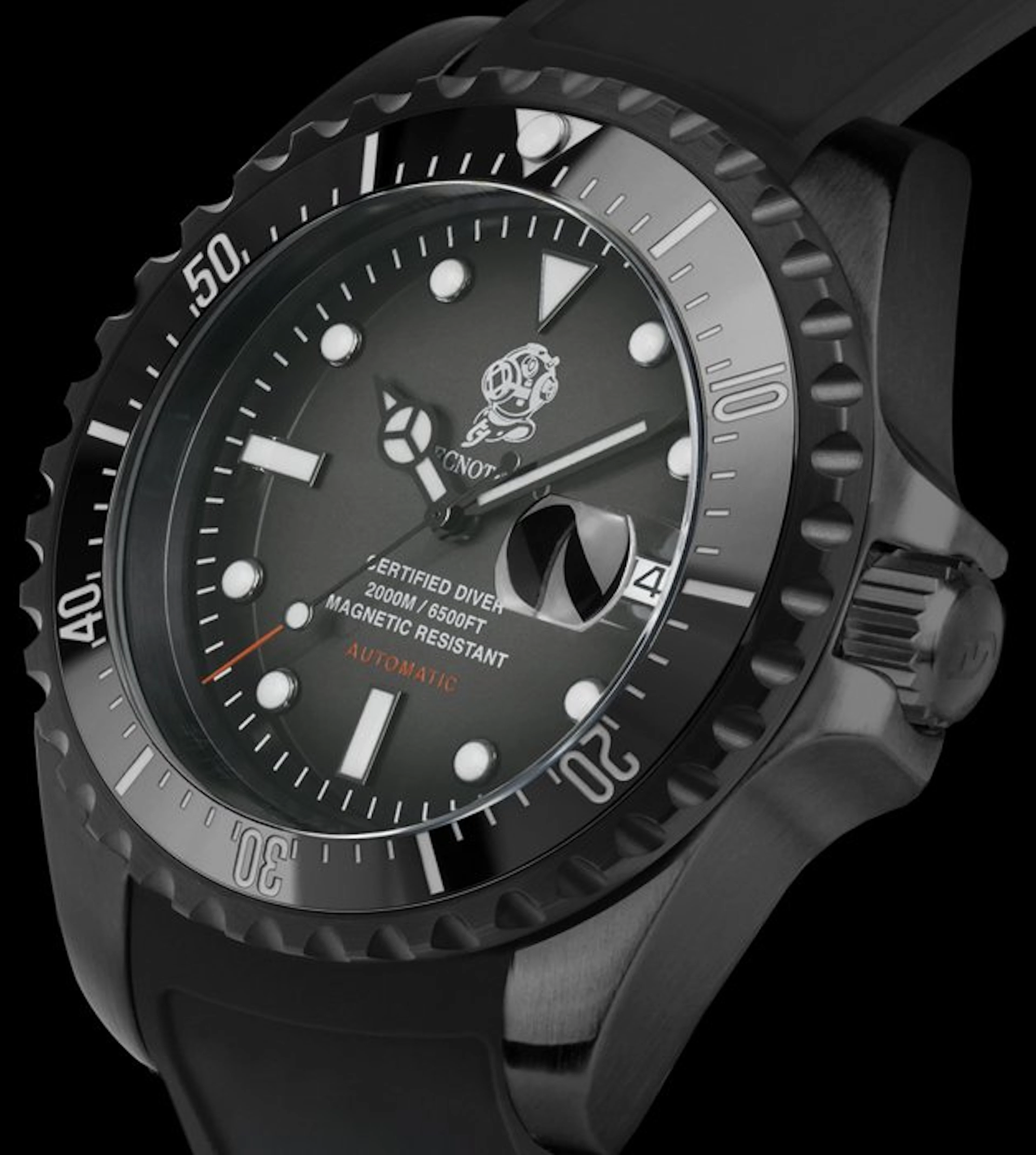 Tecnotempo - Automatic Diver 2000M "Diving Helmet"...