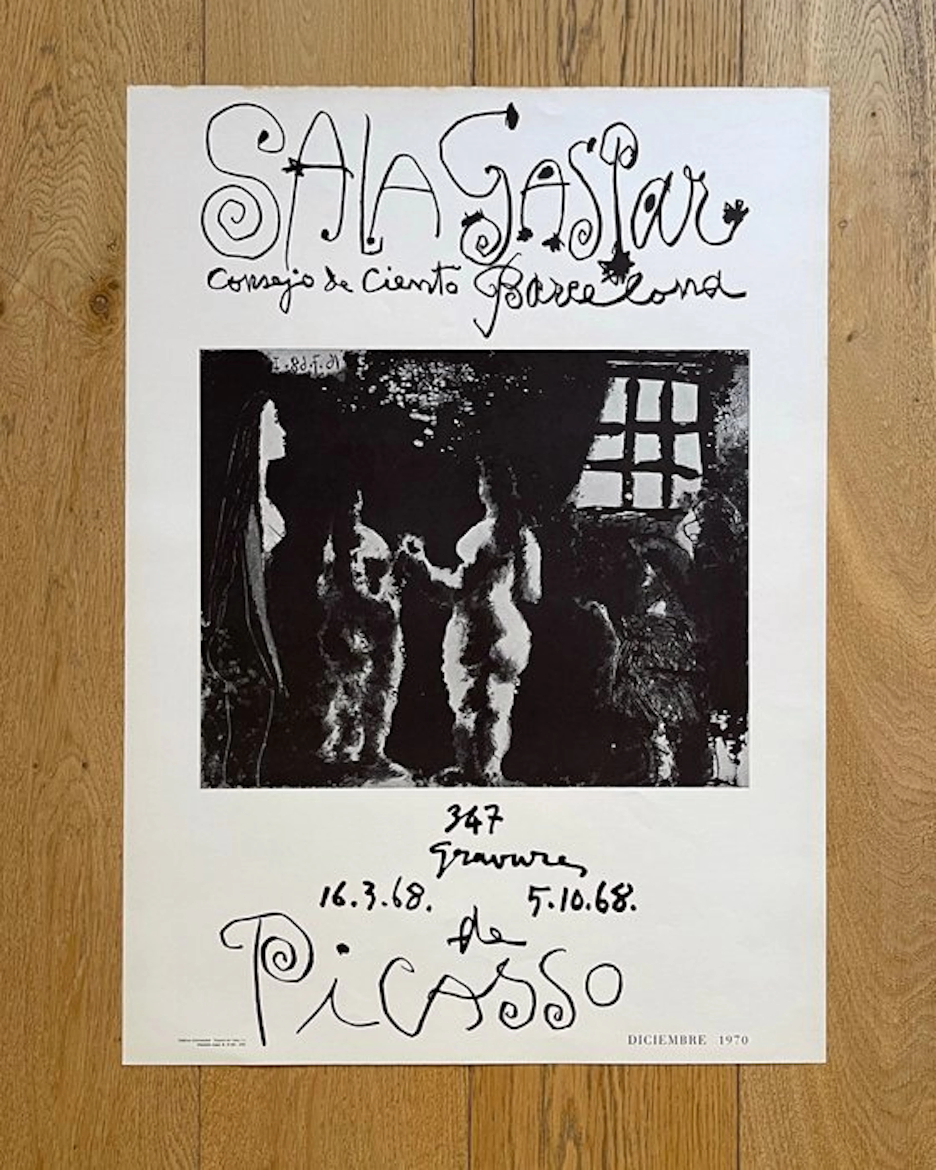 Pablo Picasso - Pablo Picasso – Sala Gaspar Barcelona –...