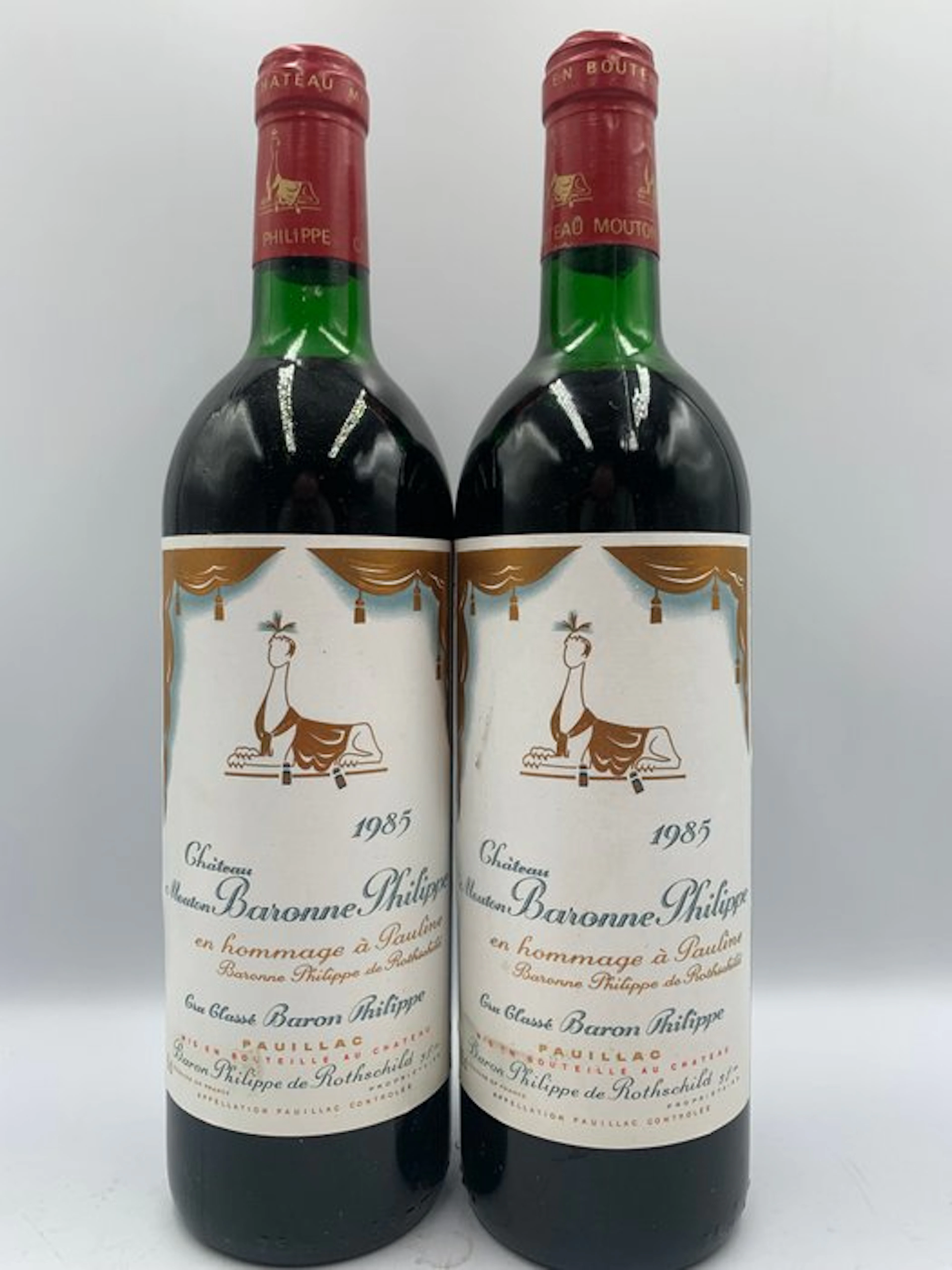 1985 Chateau Mouton Baronne Philippe - Pauillac 5ème...