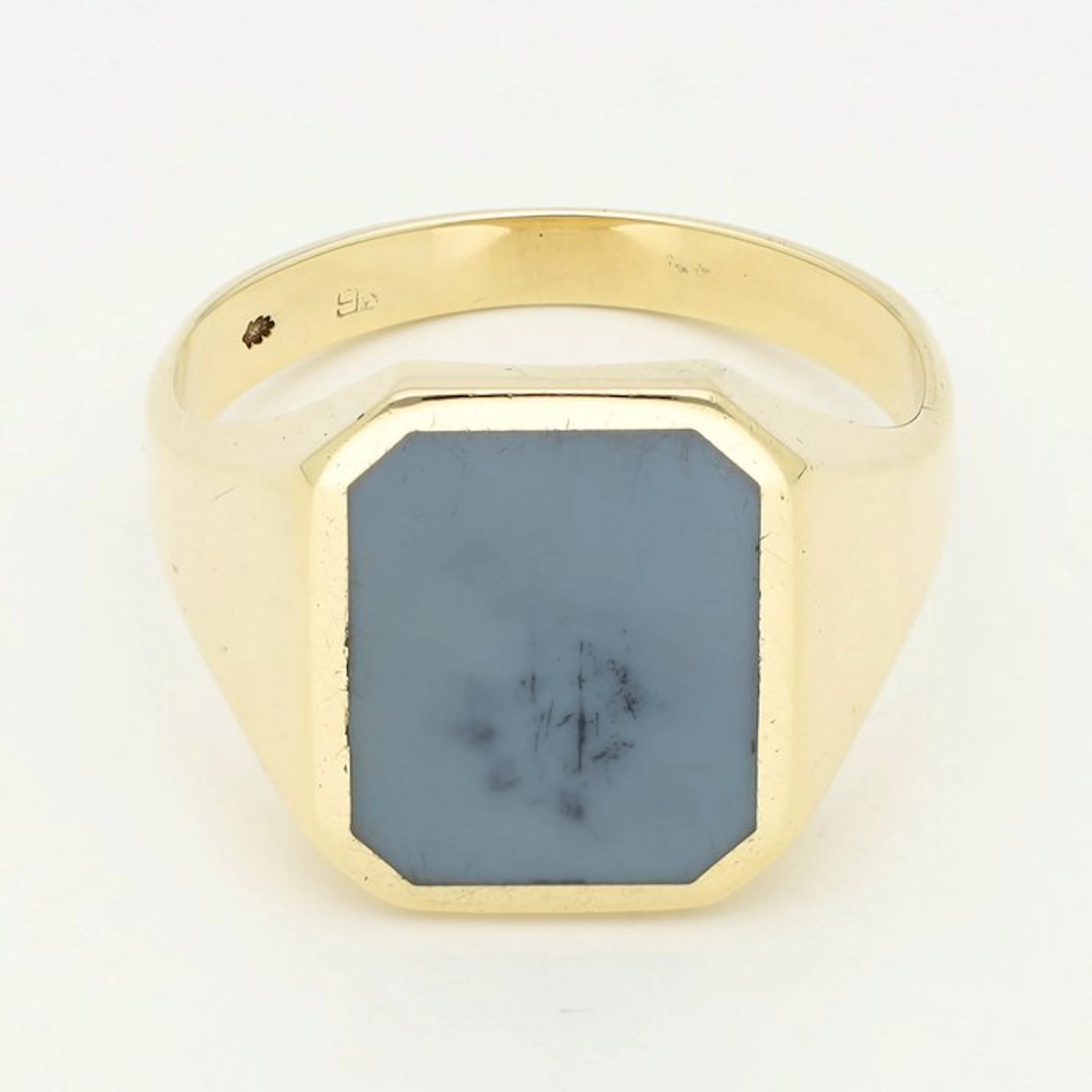 Ring - 14 kt. Yellow gold - Lagensteen