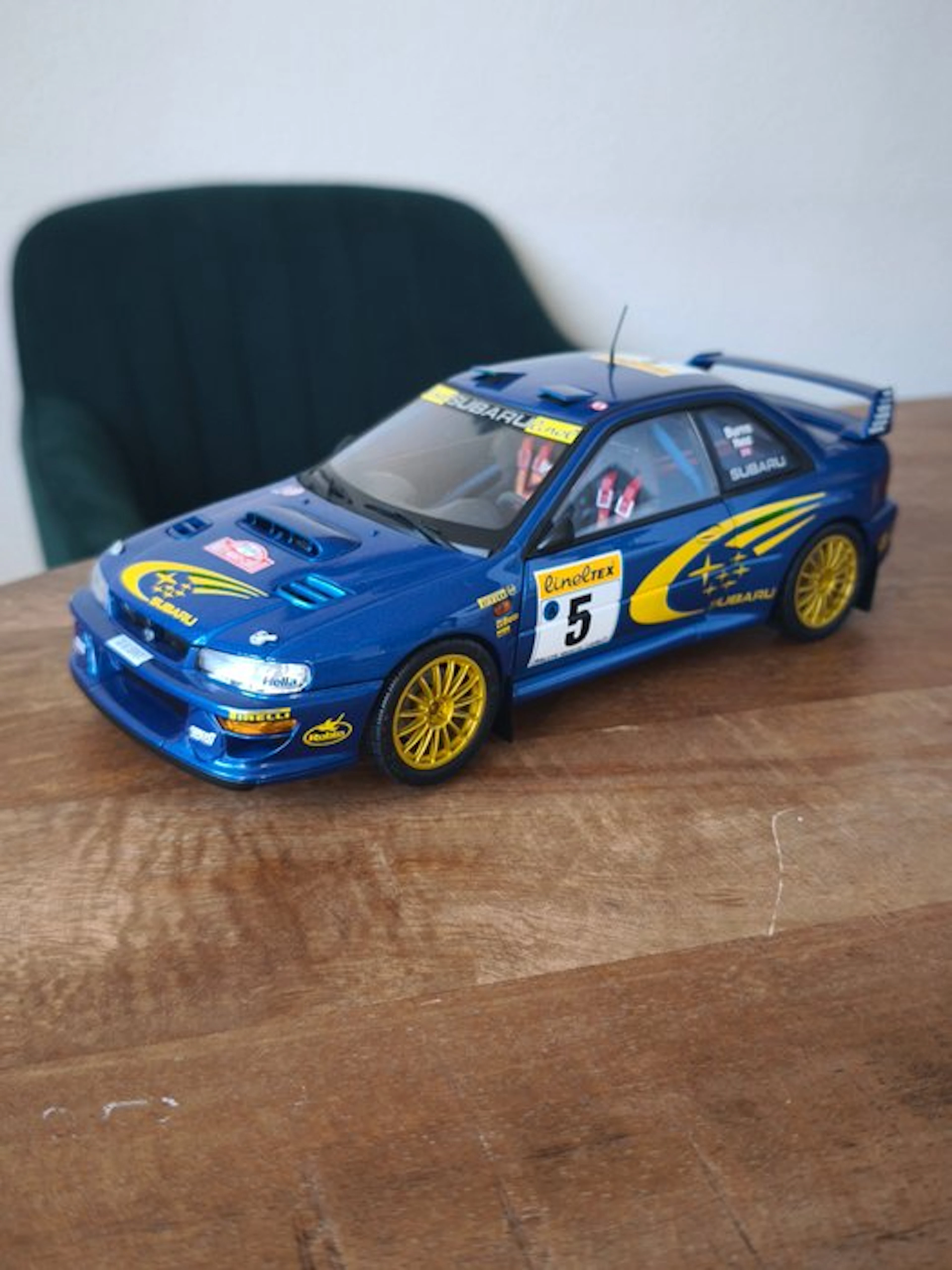 Autoart 1:18 - Model car - Subaru Impreza WRC 1999 Burns Reid