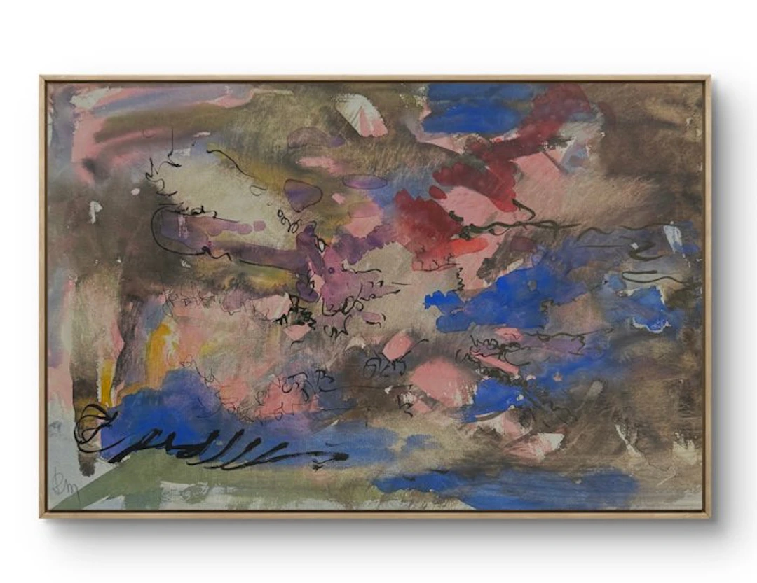 René Mels (1909-1977) - Composition abstraite de 1965