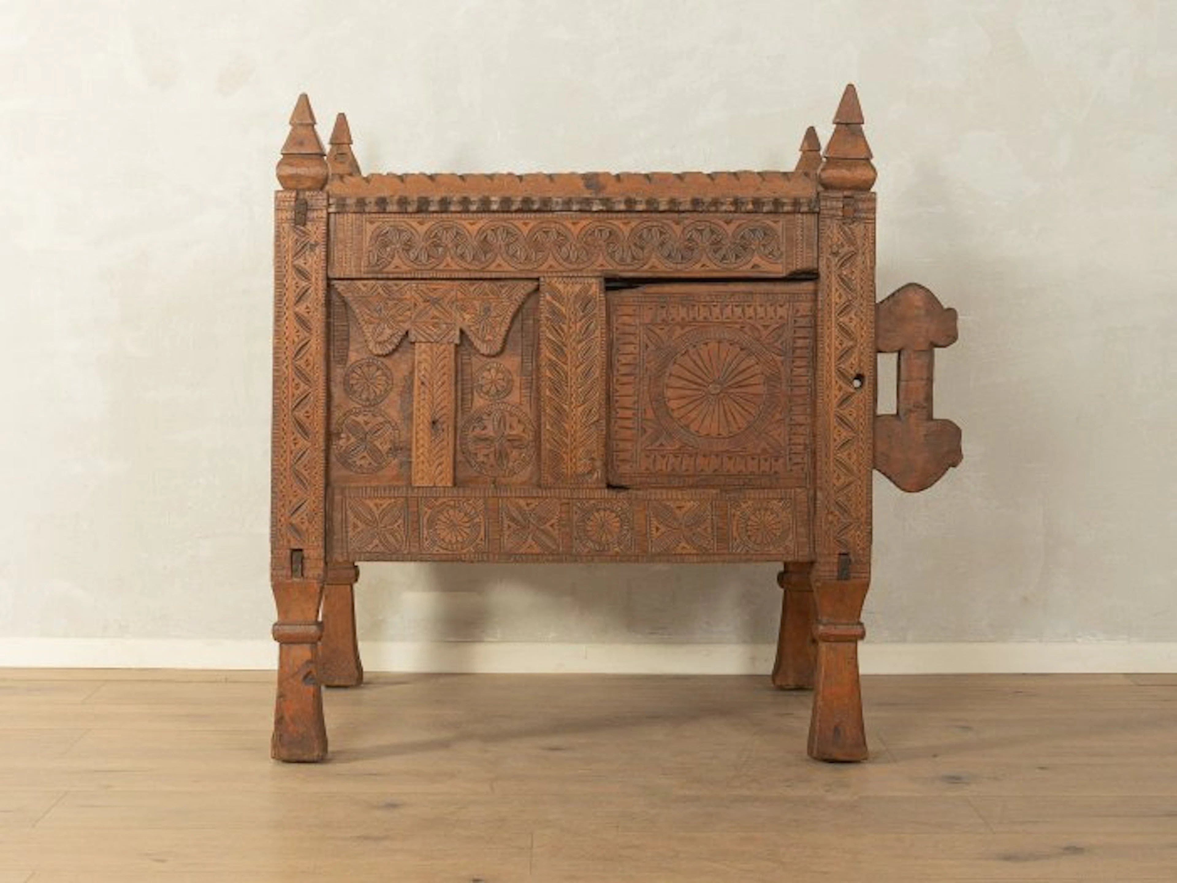 Swat Valley Bridal Chest - Wood - Pakistan - late 19th century