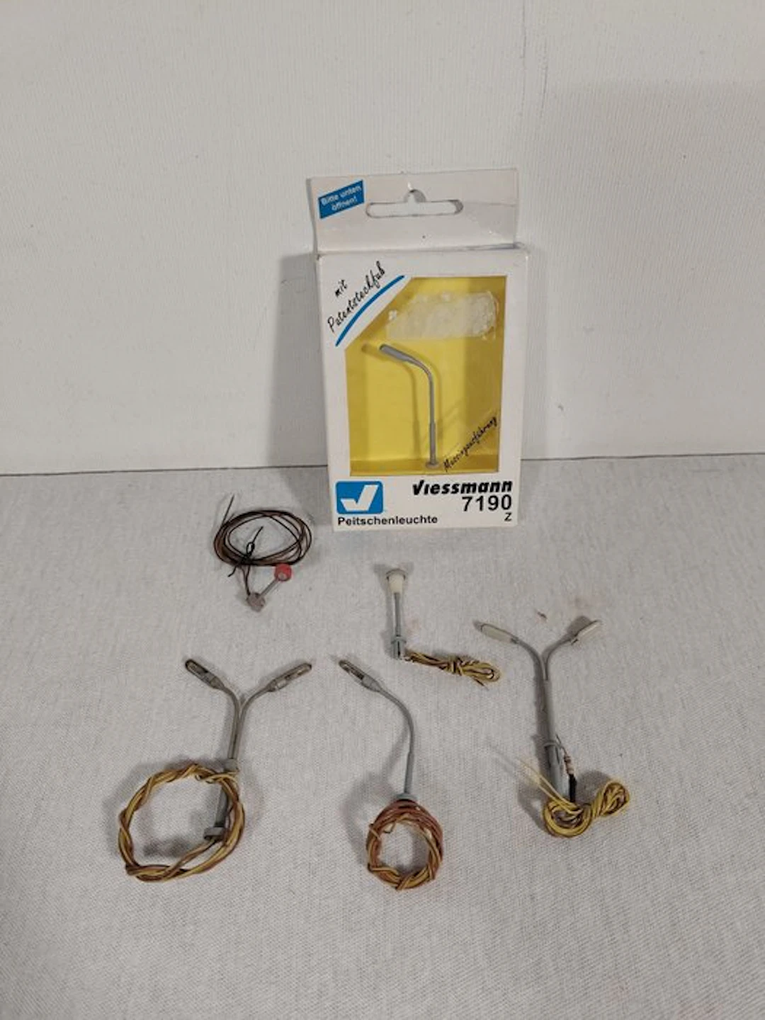 Viessmann Z - 7190 - Model train lighting (6) - 4 whip lanterns