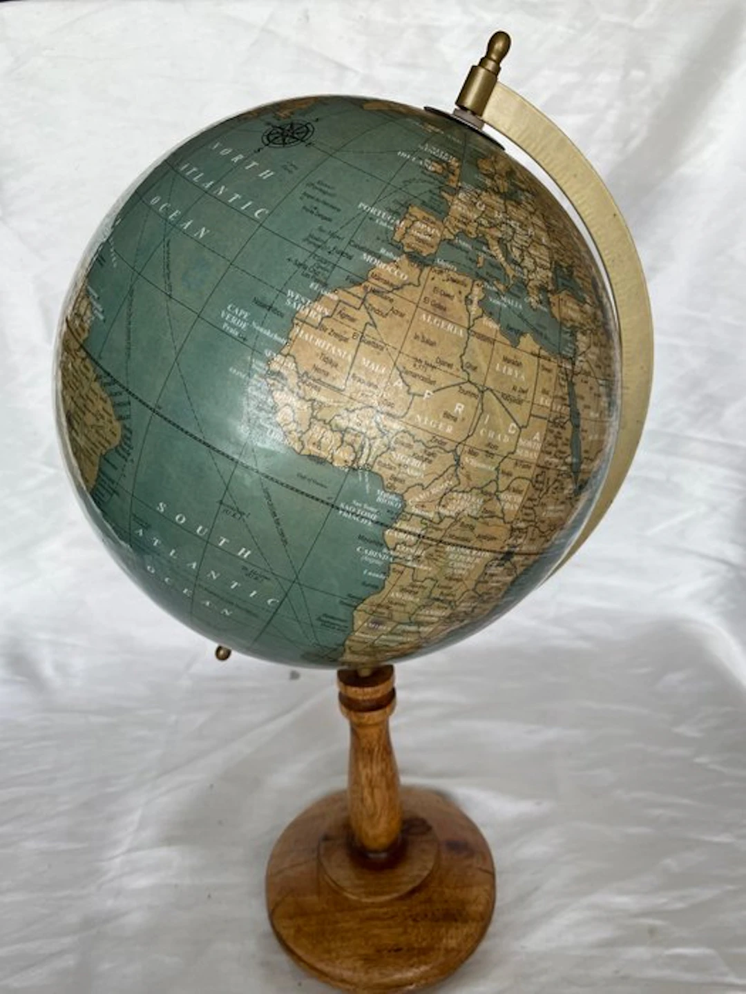 Globe - Vintage Globo mapa mundo de 49 cm de alto - from that era - 1980-1990