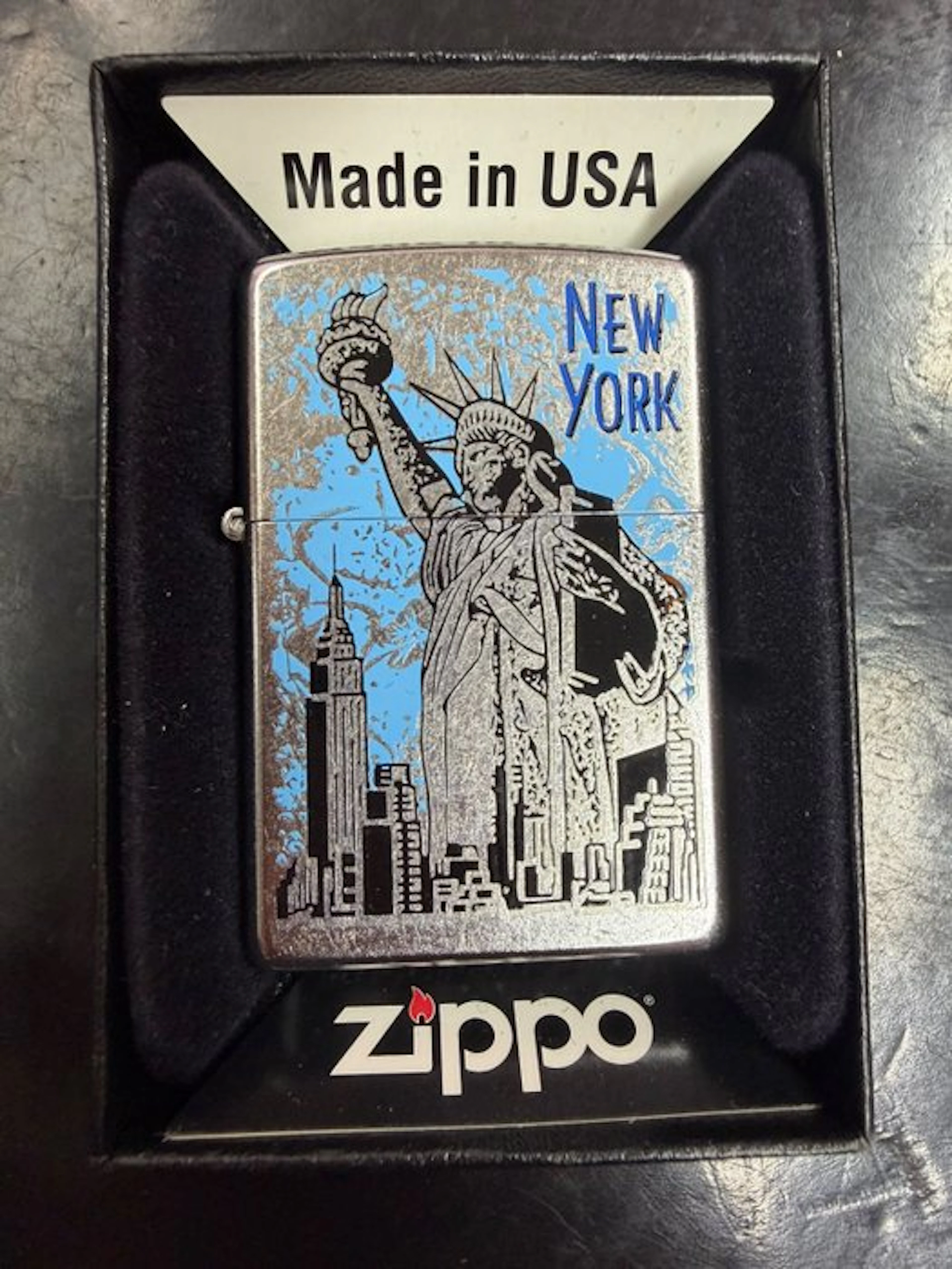 Zippo - No reserve price - Lighter - Steel (stainless)