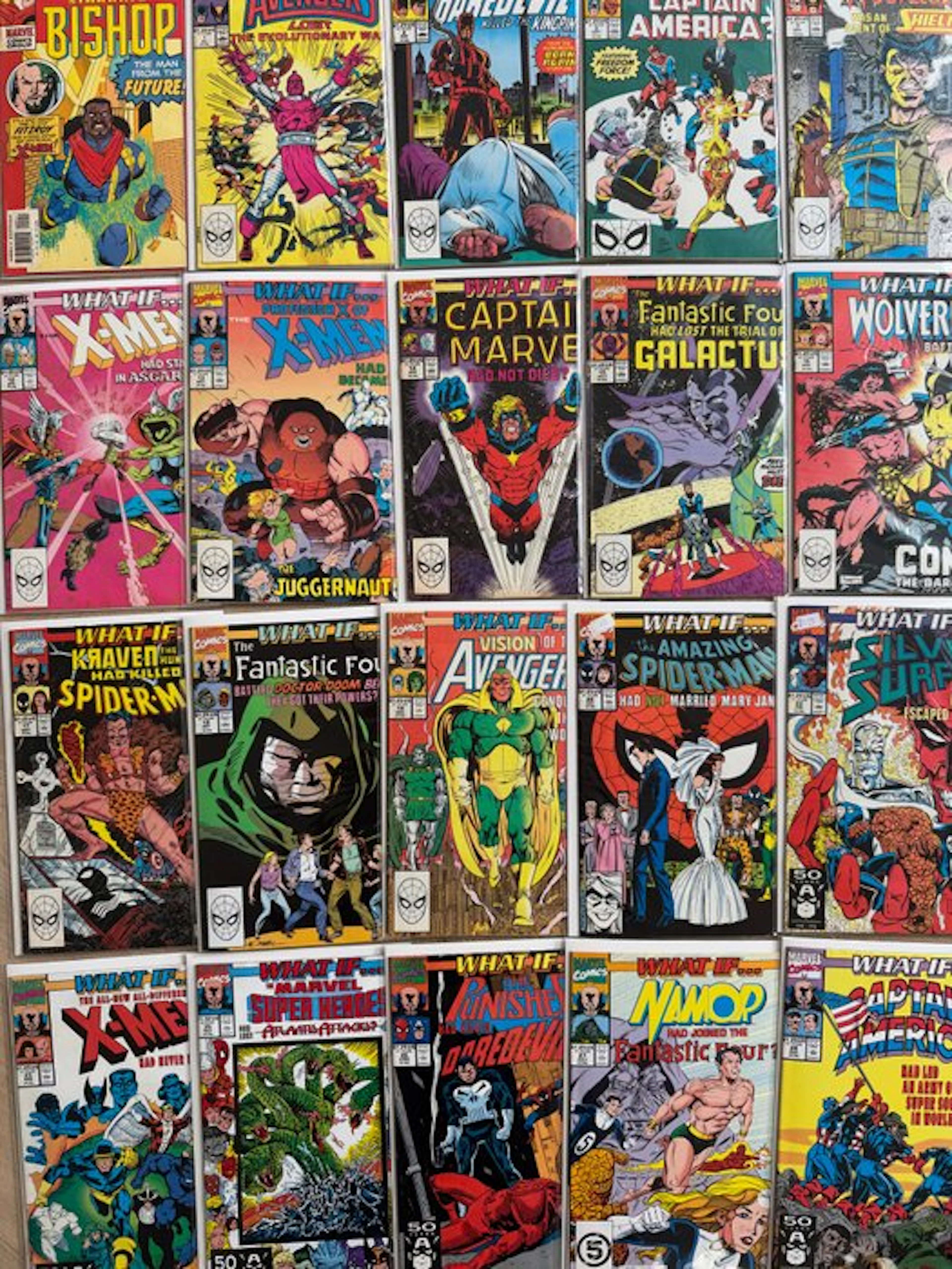 What If? - Mega What If (1989 2nd Series) lot - 90 Comic - Various editions