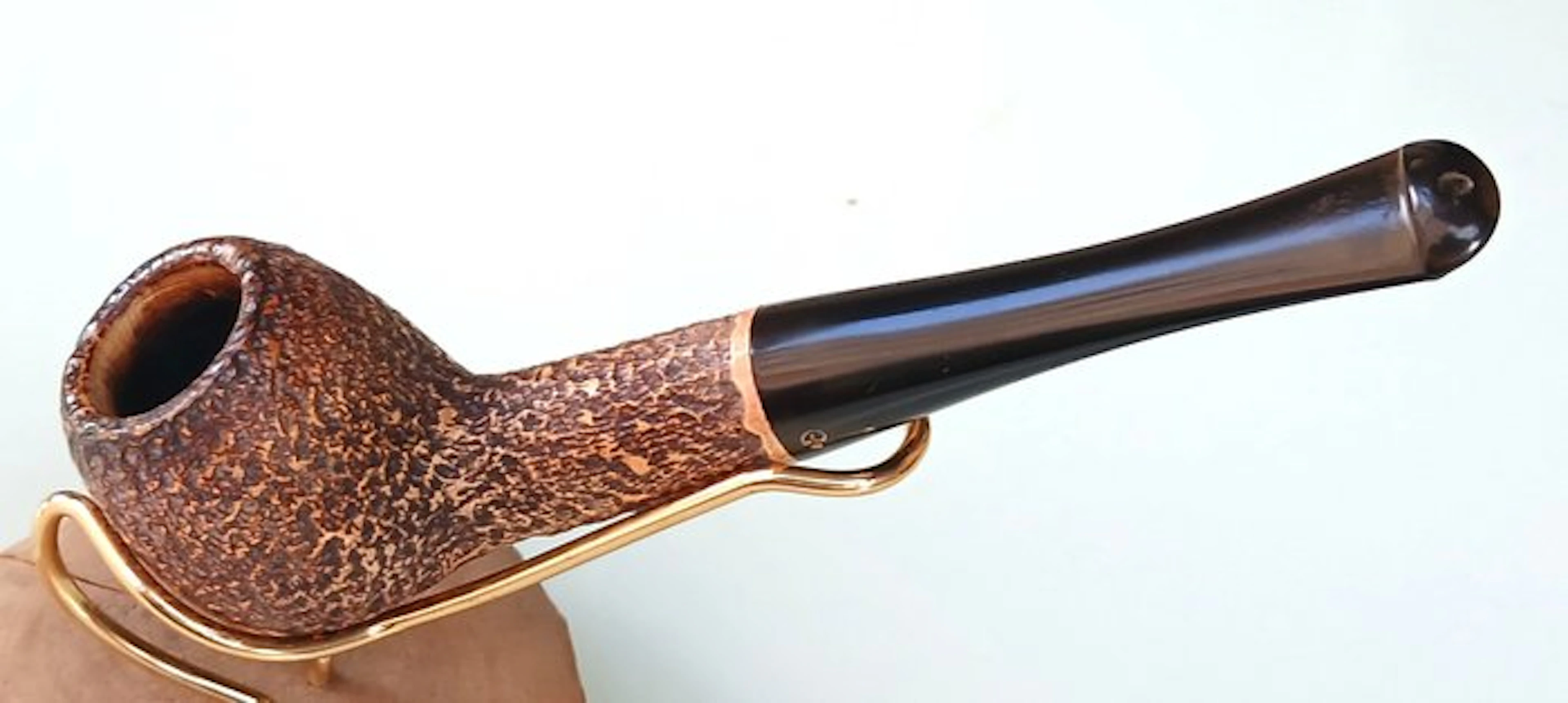 PETERSON BLOCK MEERSCHAUM SHAPE 87 - Pipe - Sea foam