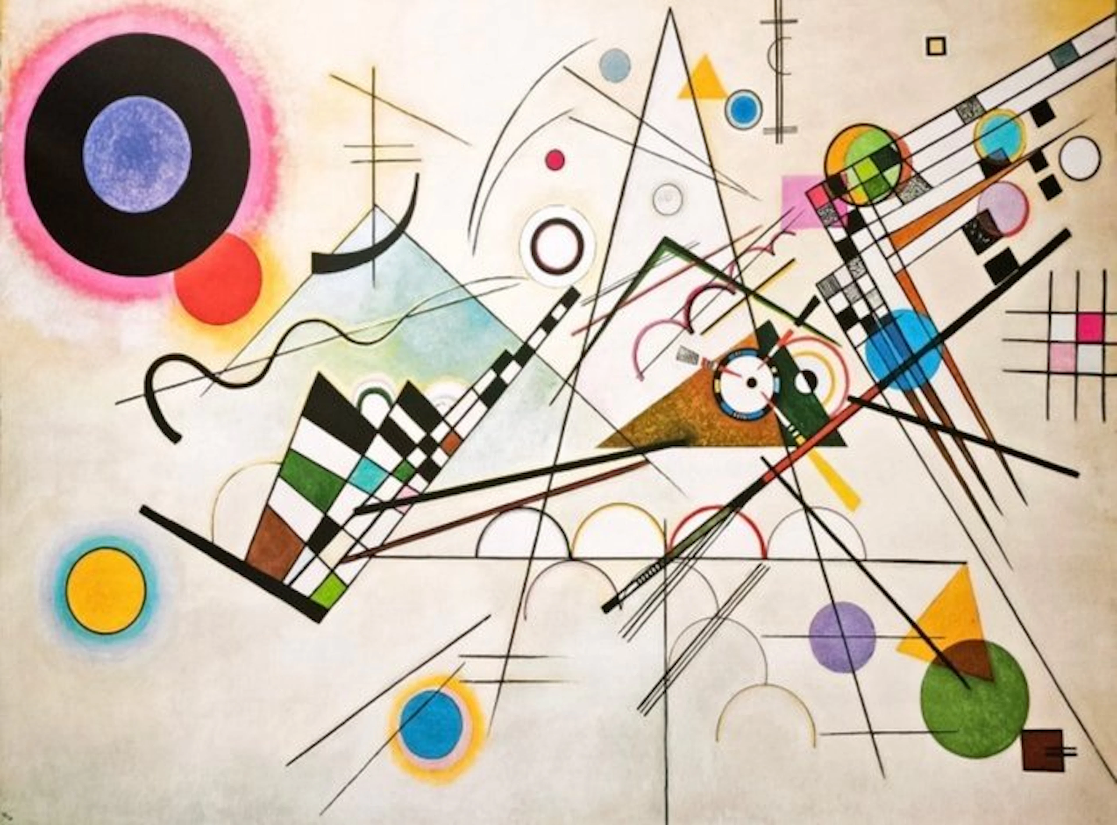 Wassily Kandinsky (1866-1944) - "Composition VIII