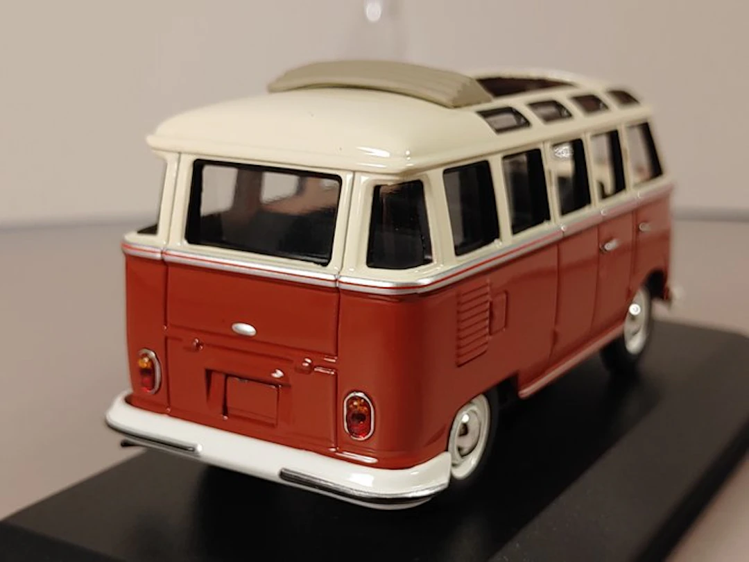 MiniChamps 1:43 - Model van - Volkswagen T1 Samba-Bus (1963)