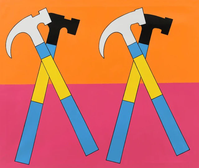 Marco Lodola (1955) - Another brick in the wall