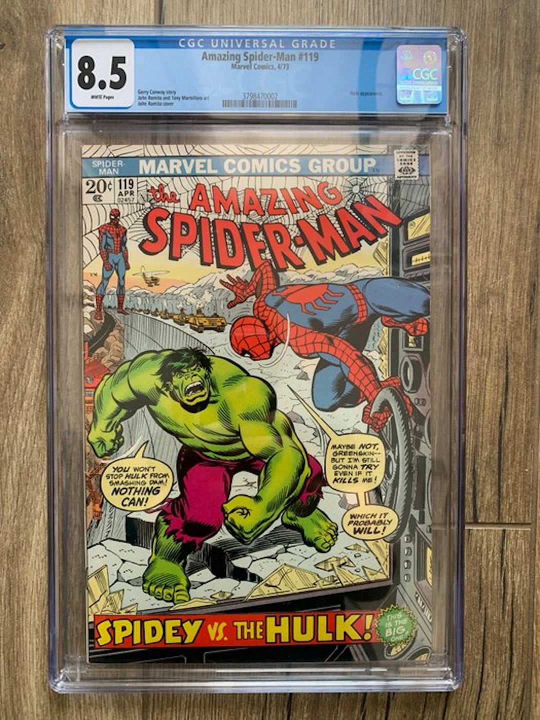 The Amazing Spider-Man #119 - Battle of Spider-Man vs the...