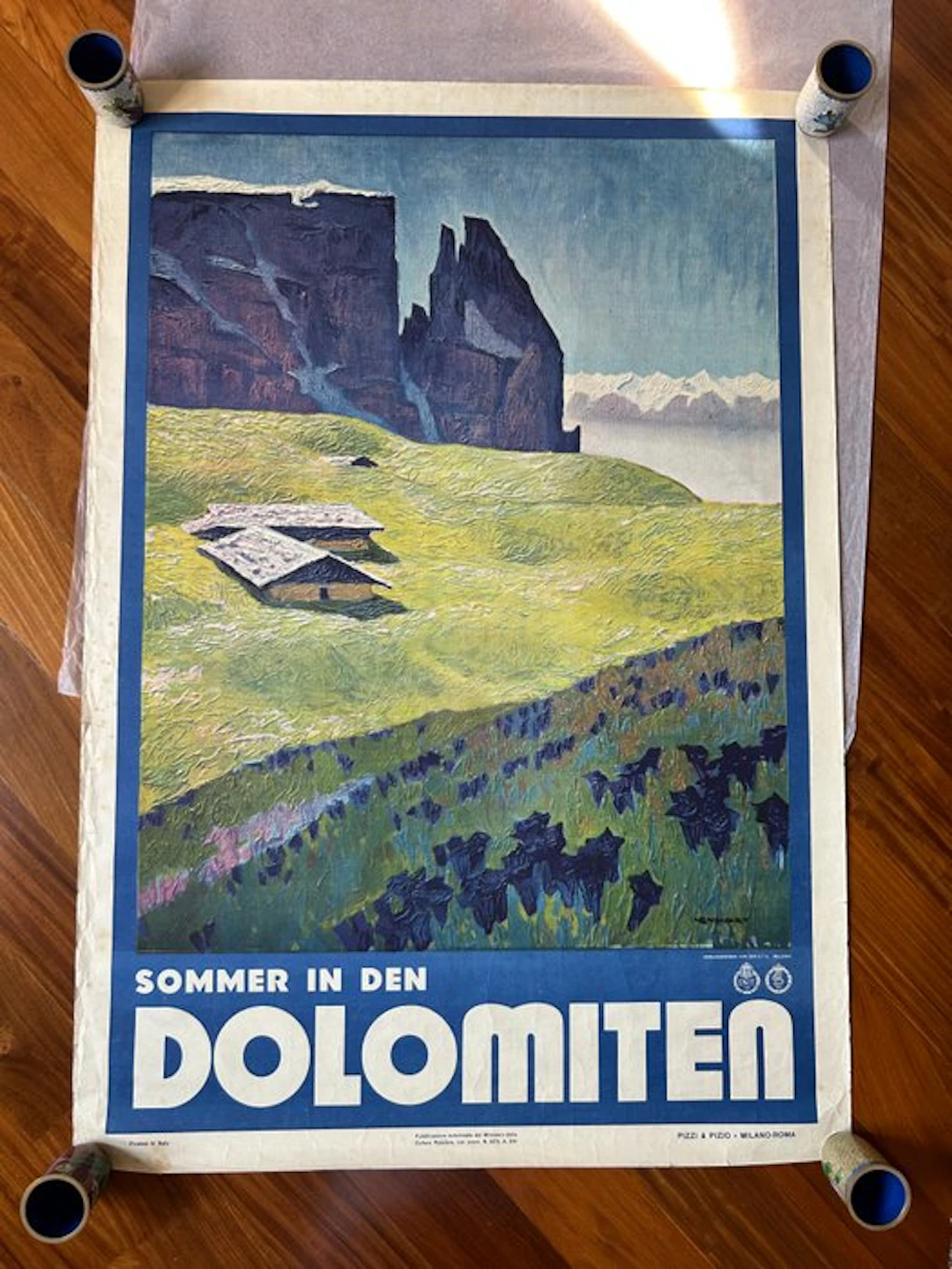 Franz Lenhart - Pizzi & Pizio - Sommer in den Dolomiten - 1930s