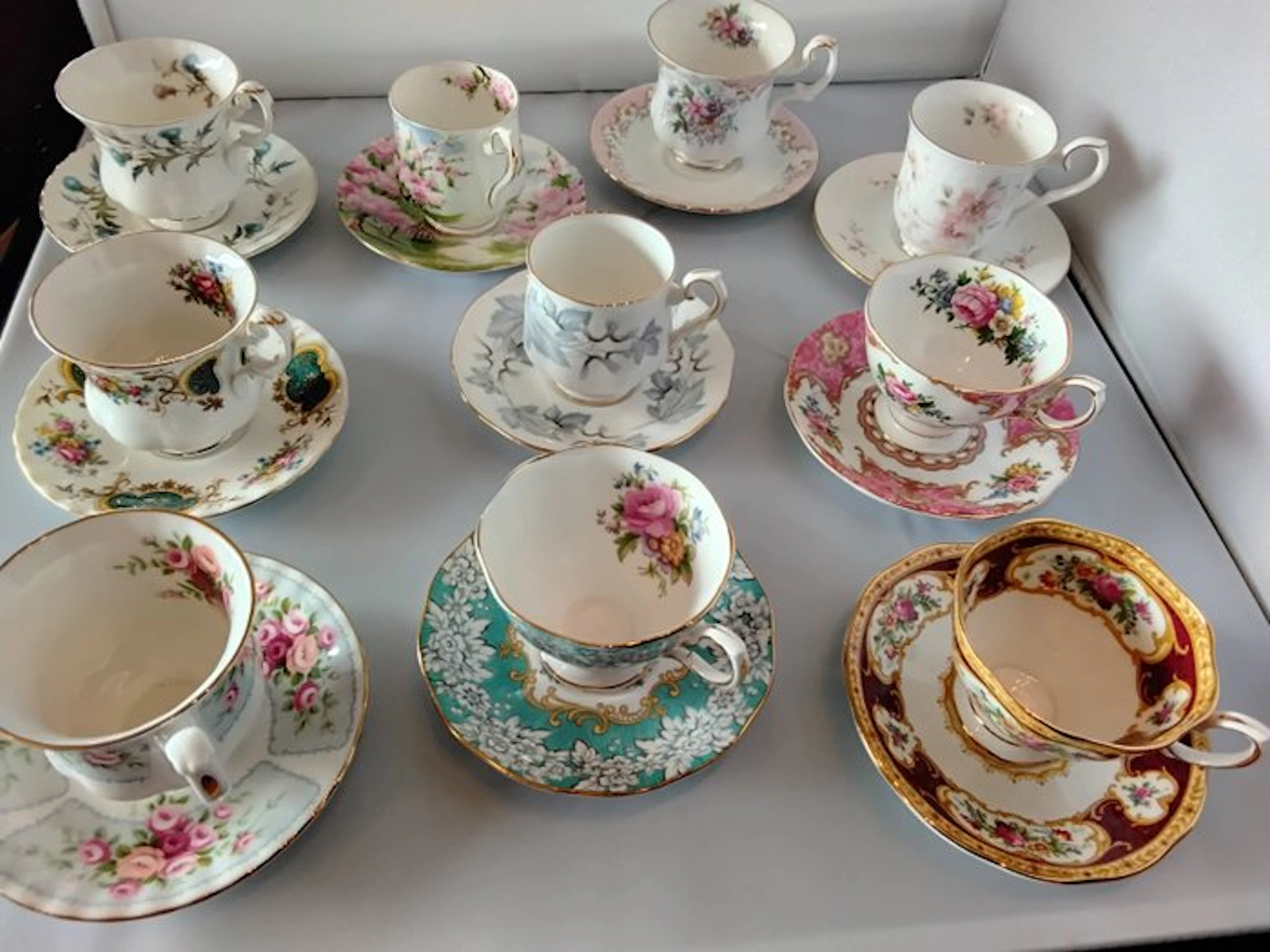 Royal Albert - Tea cup set for 10 (10) - Porcelain