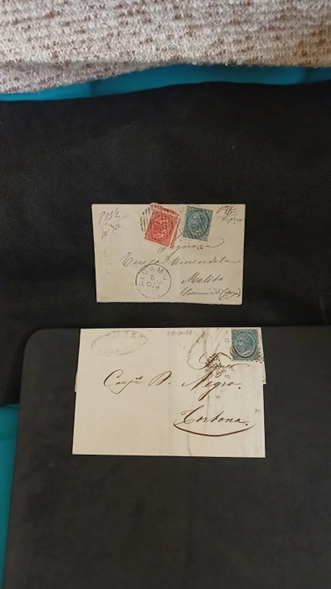 Italy Kingdom 1866/1877 - Regno V. E || A fine batch of 24 letters and I.P.