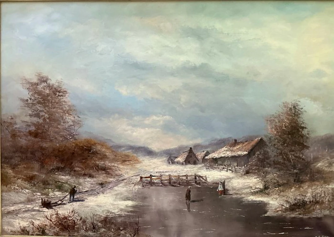 Herbert Pickenhagen (1920) - Winterlandschaft