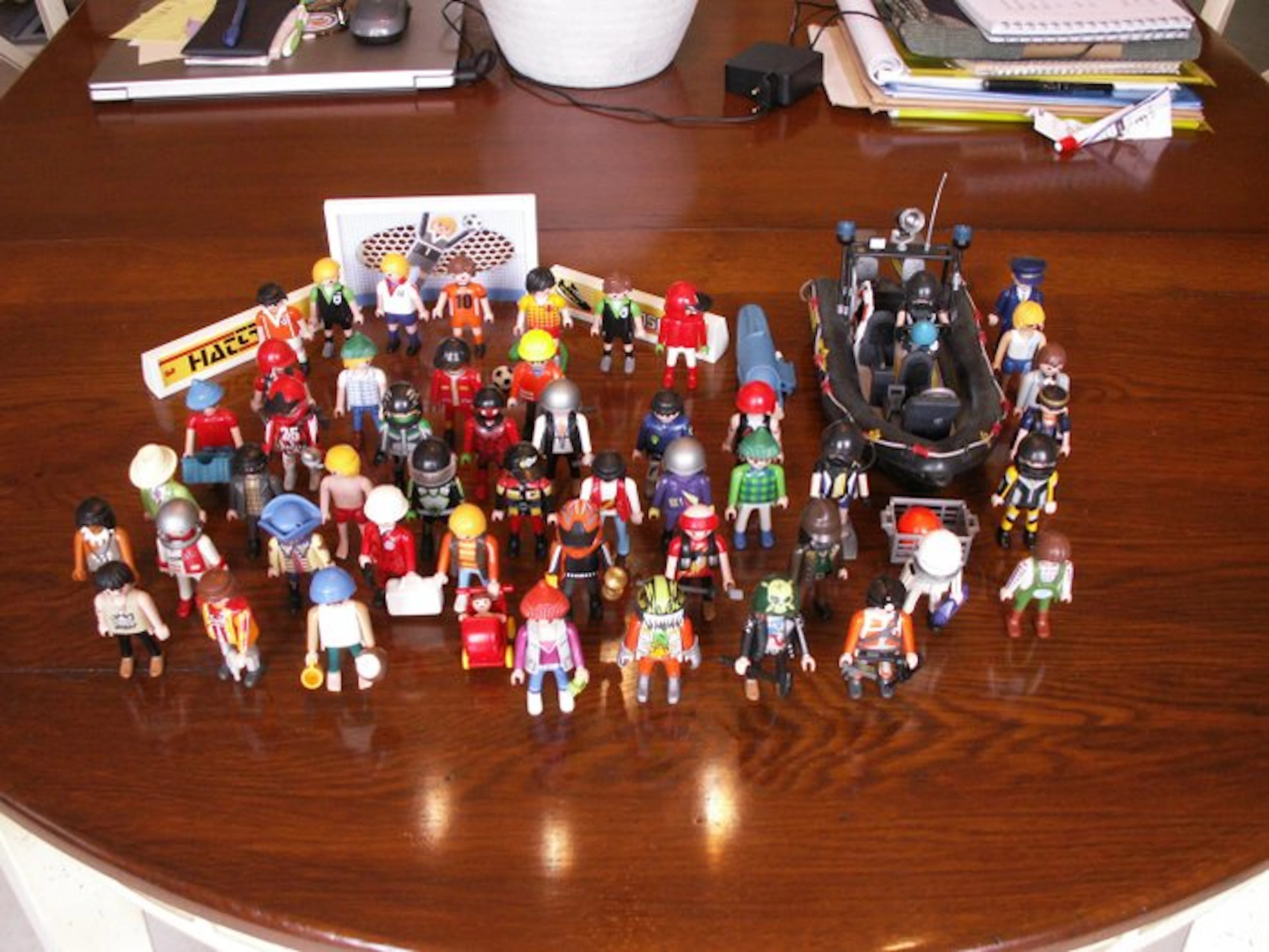 Playmobil - Playmobil lot de 50 pièces avec accessoires; Famille