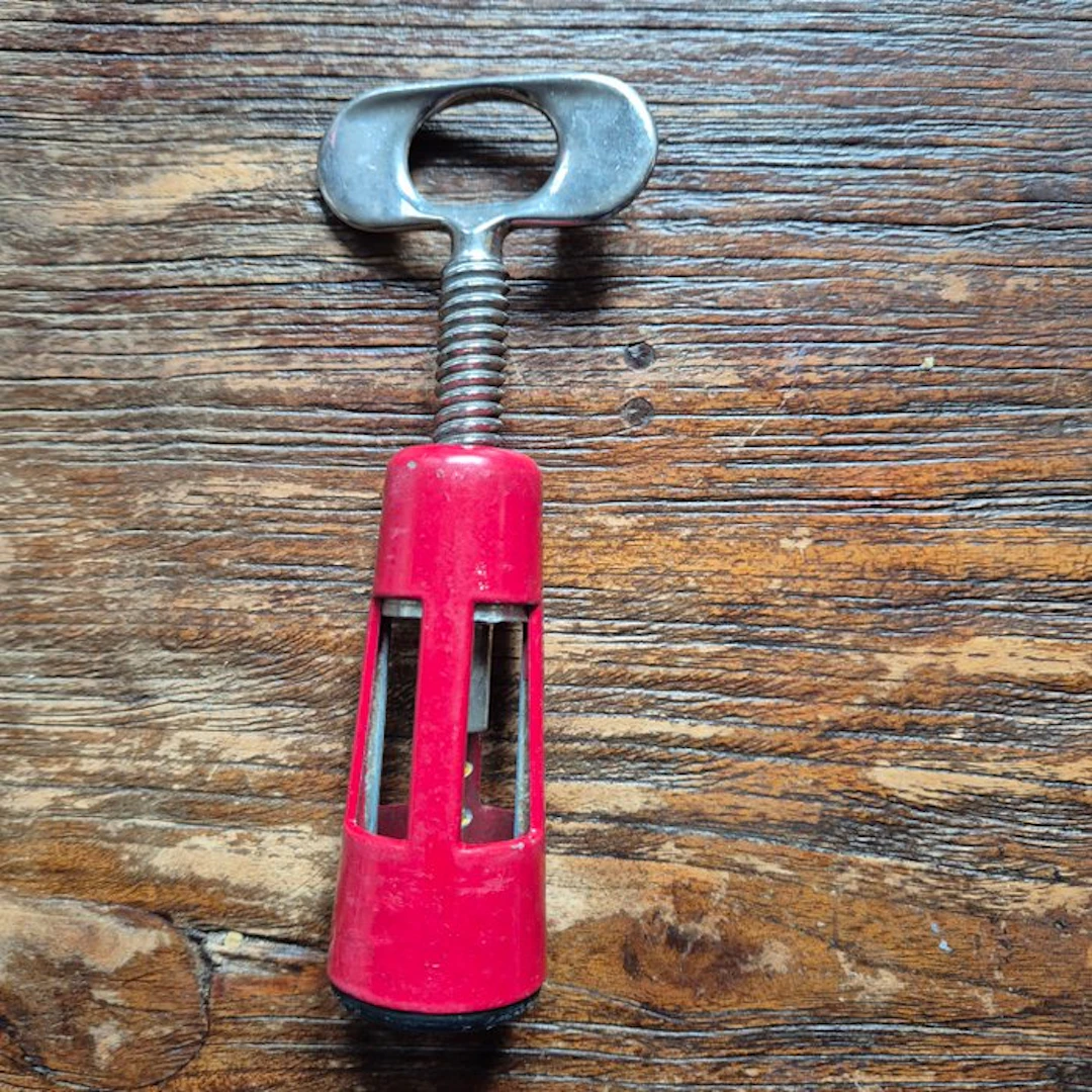 FGB Lumezzane - Bottle cork - Cloche corkscrew - Enamel, Iron