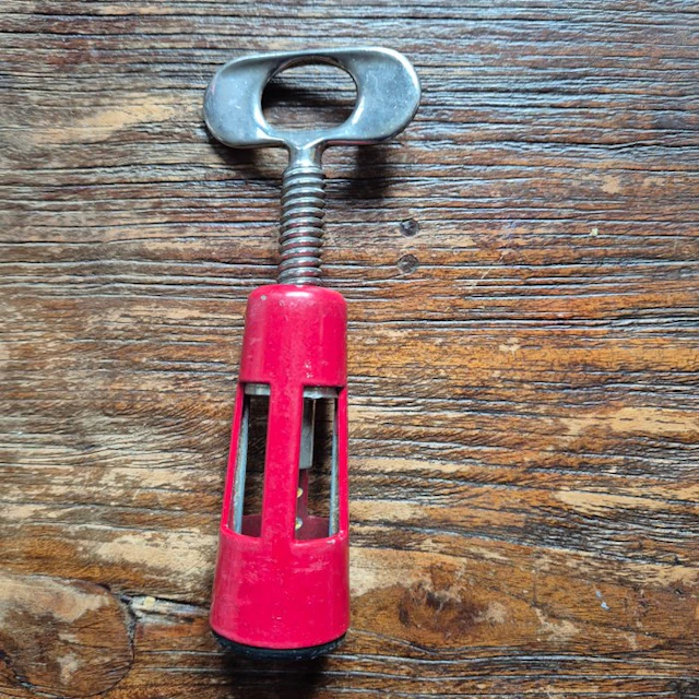 FGB Lumezzane - Bottle cork - Cloche corkscrew - Enamel, Iron