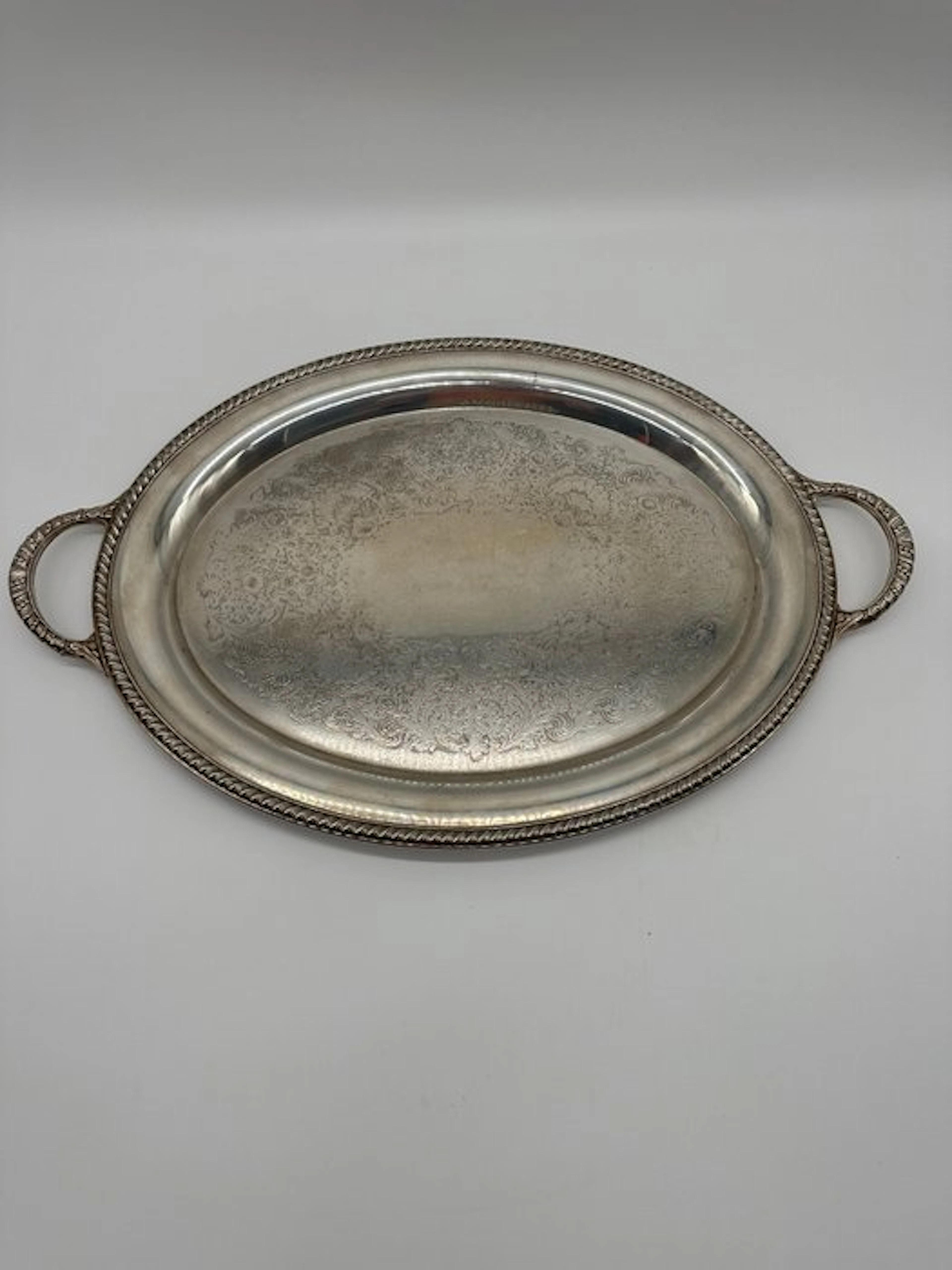 Tray - Silverplated - Large silver tray