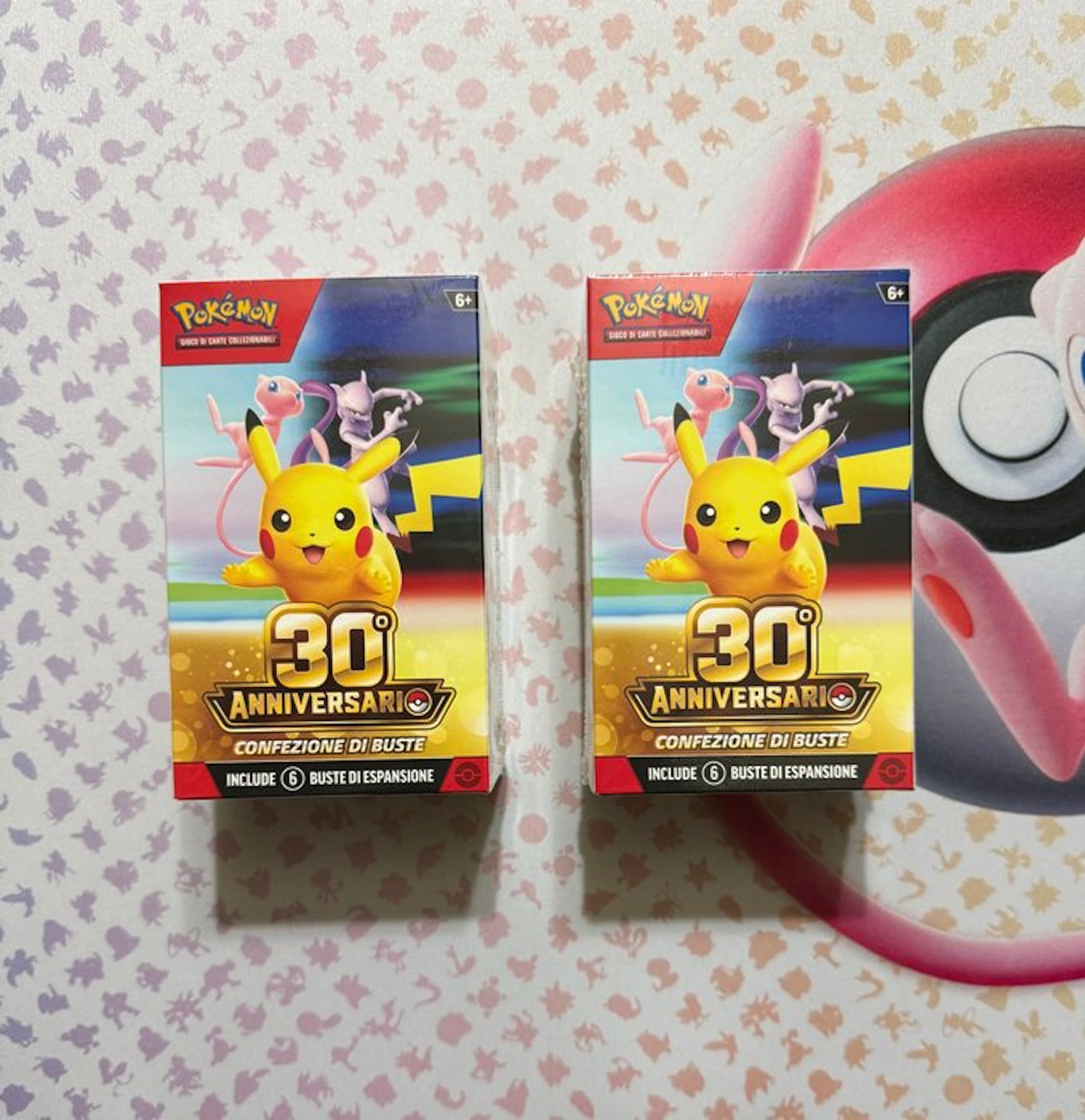 Pokémon - 2 Box - 30° Anniversario Confezione di Buste - Various sets