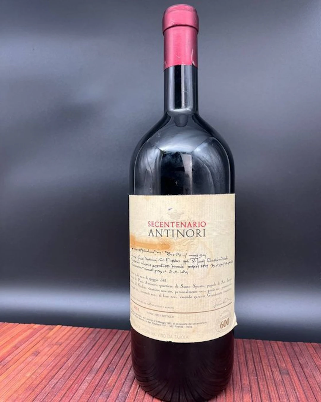 1985 Secentenario Antinori - Tuscany - 1 Magnum (1.5L)