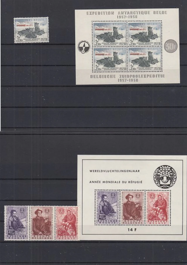 Belgium 1960 - Refugees - OBP : BL 31/32 + 1031