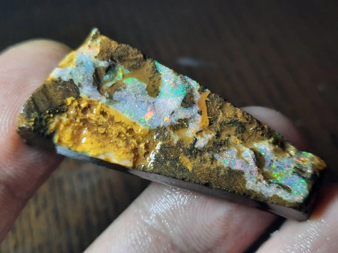 54 cts - Natural Australian Boulder Opal Rough- 10.8 g