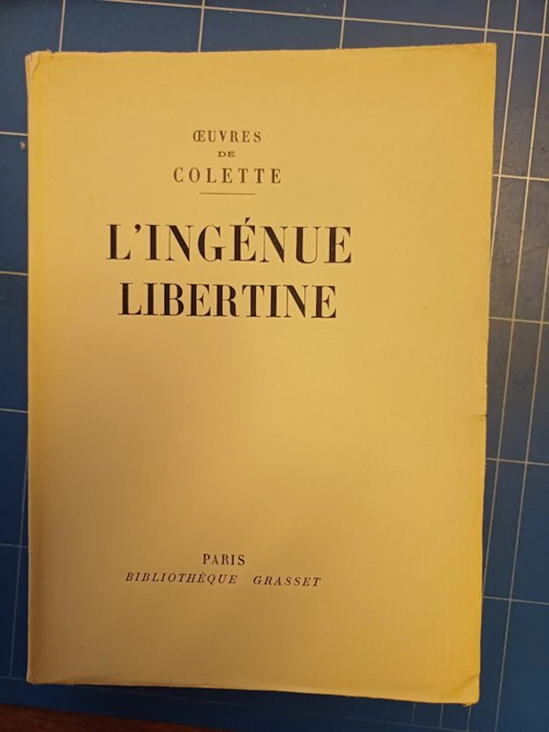 Colette - L'ingénue libertine - 1932-1932