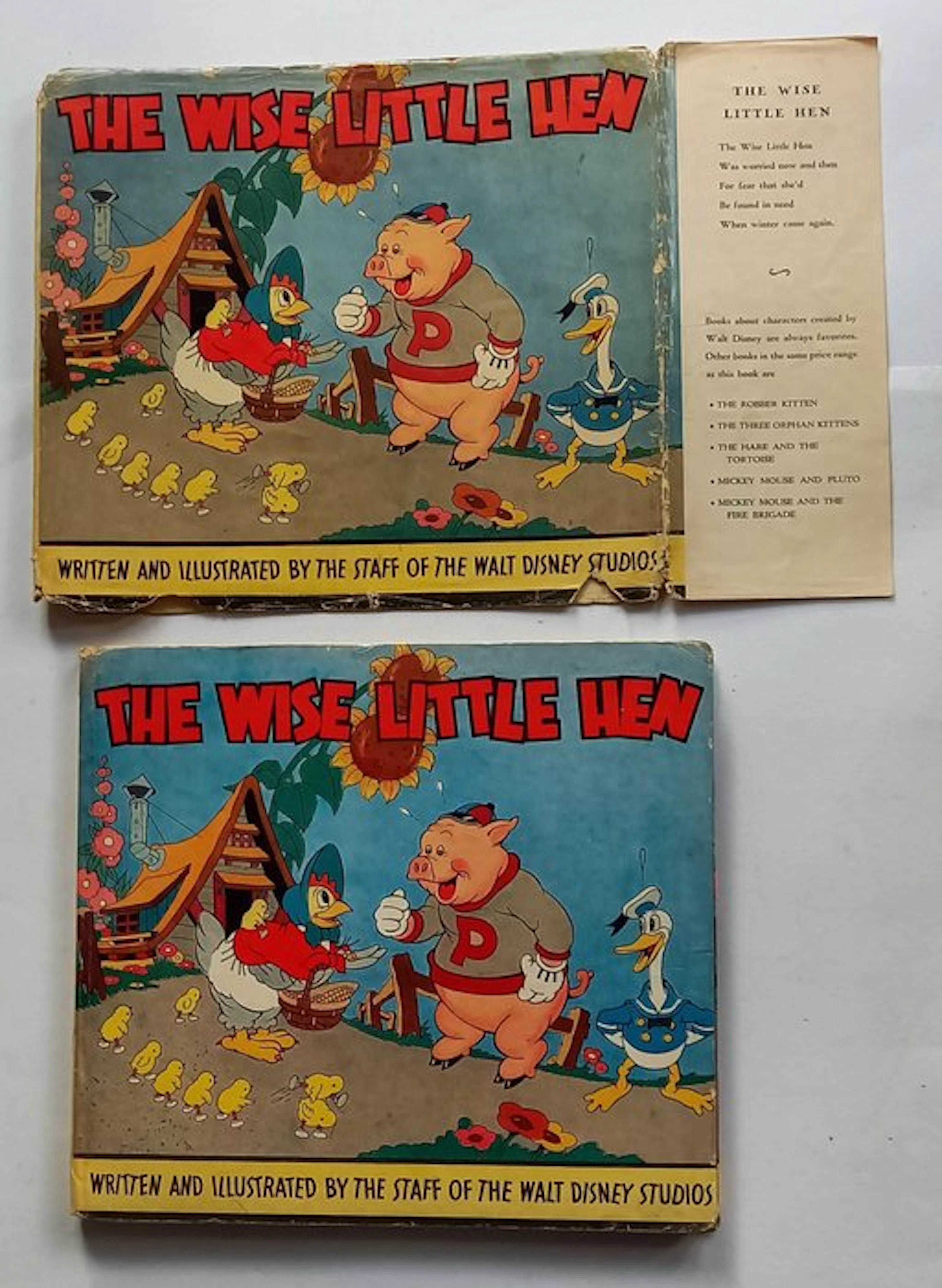 Disney - Donald Duck - met originele stofomslag