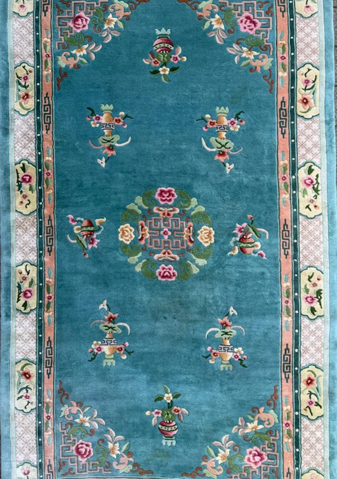 China Aubusson - cleaned - hand-knotted - wool - Carpet - 450 cm - 250 cm