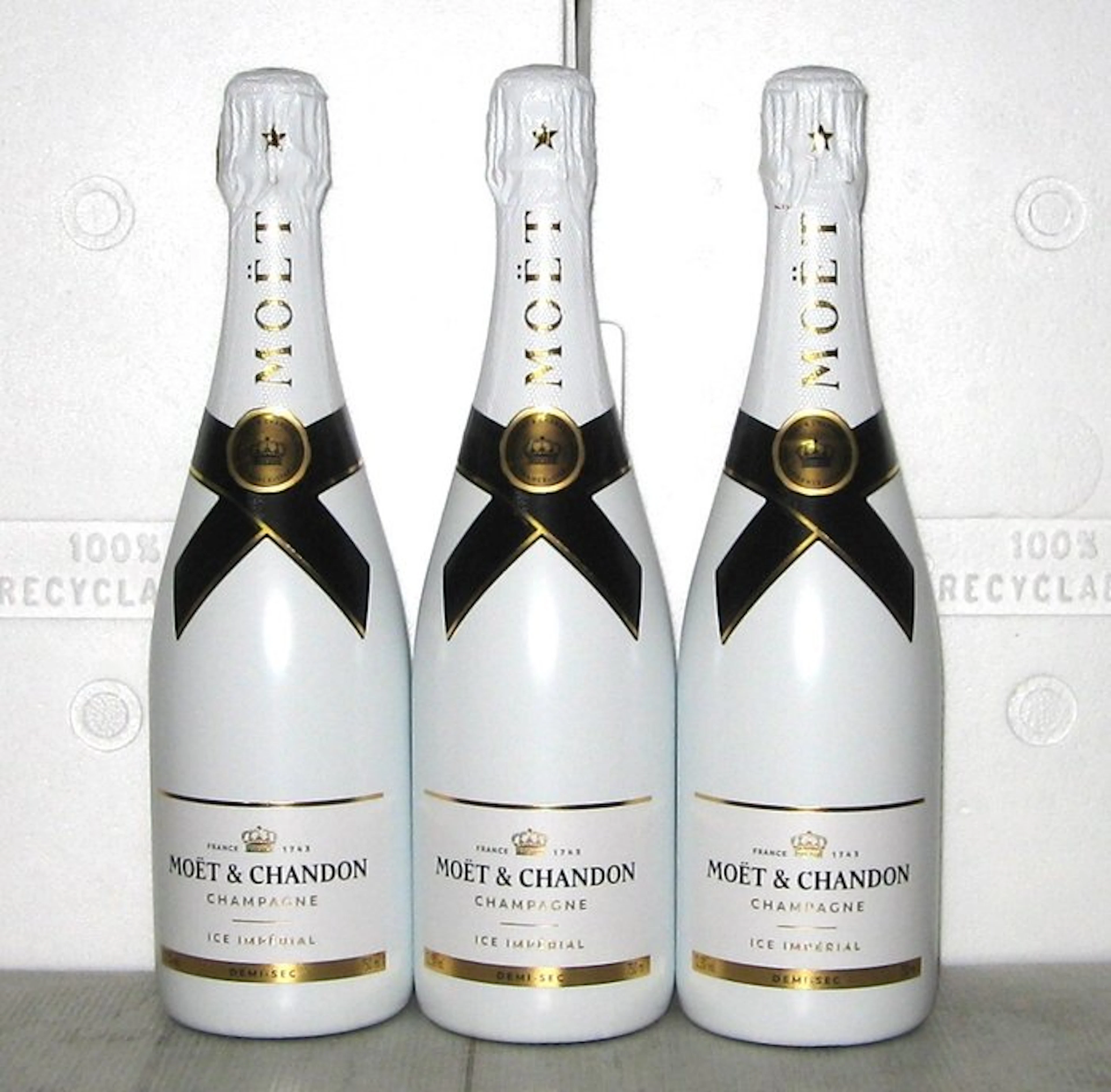 Moët & Chandon, Ice Impérial - Champagne Demi-Sec - 3 Bottles (0.75L)