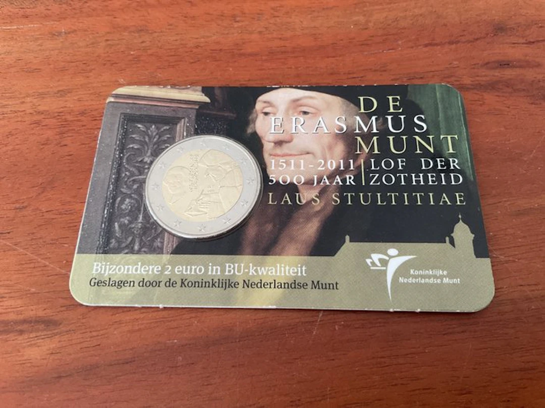 Netherlands. 2 Euro 2011 "Erasmus" (No reserve price)