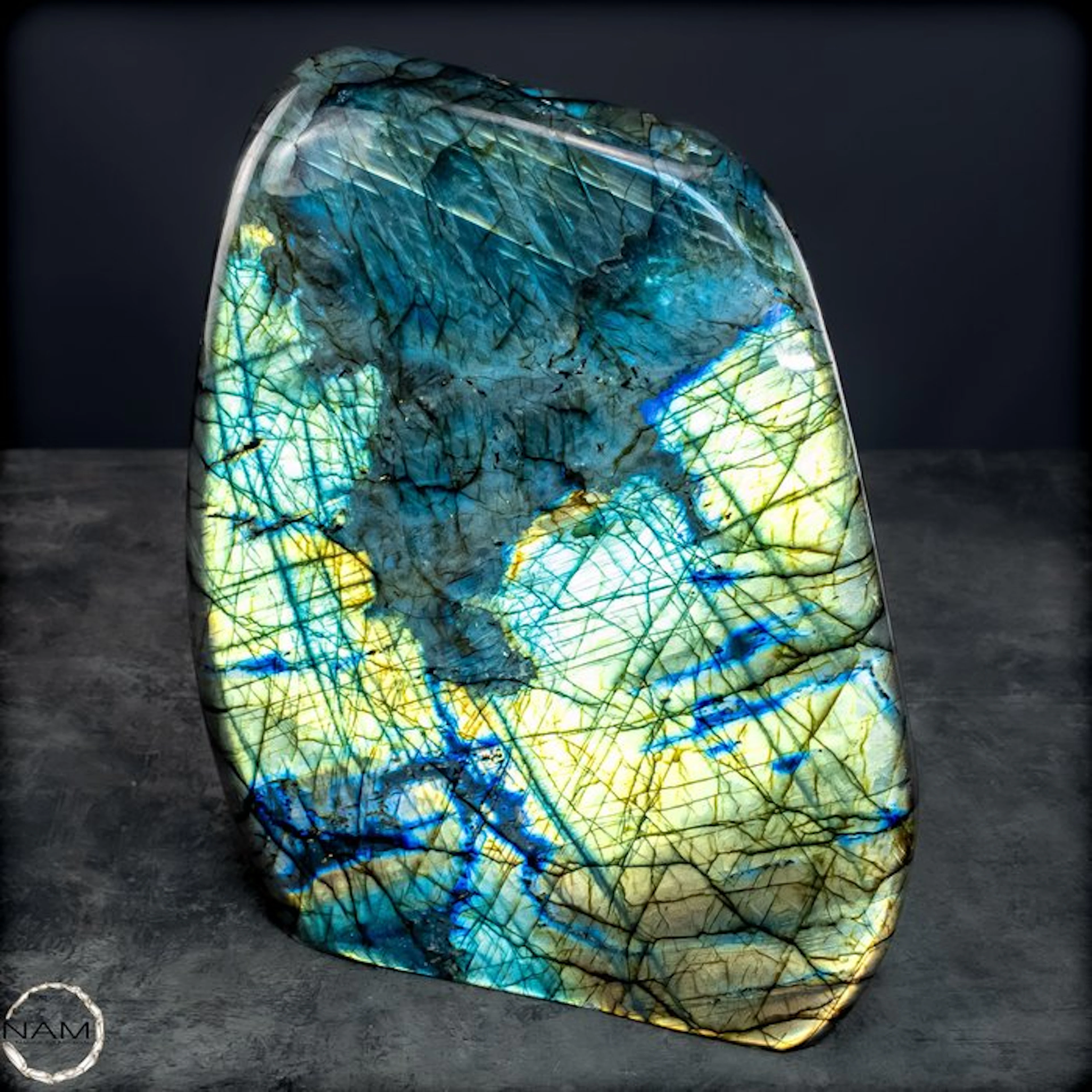 Natural First Quality Labradorite Polished- 4238.52 g