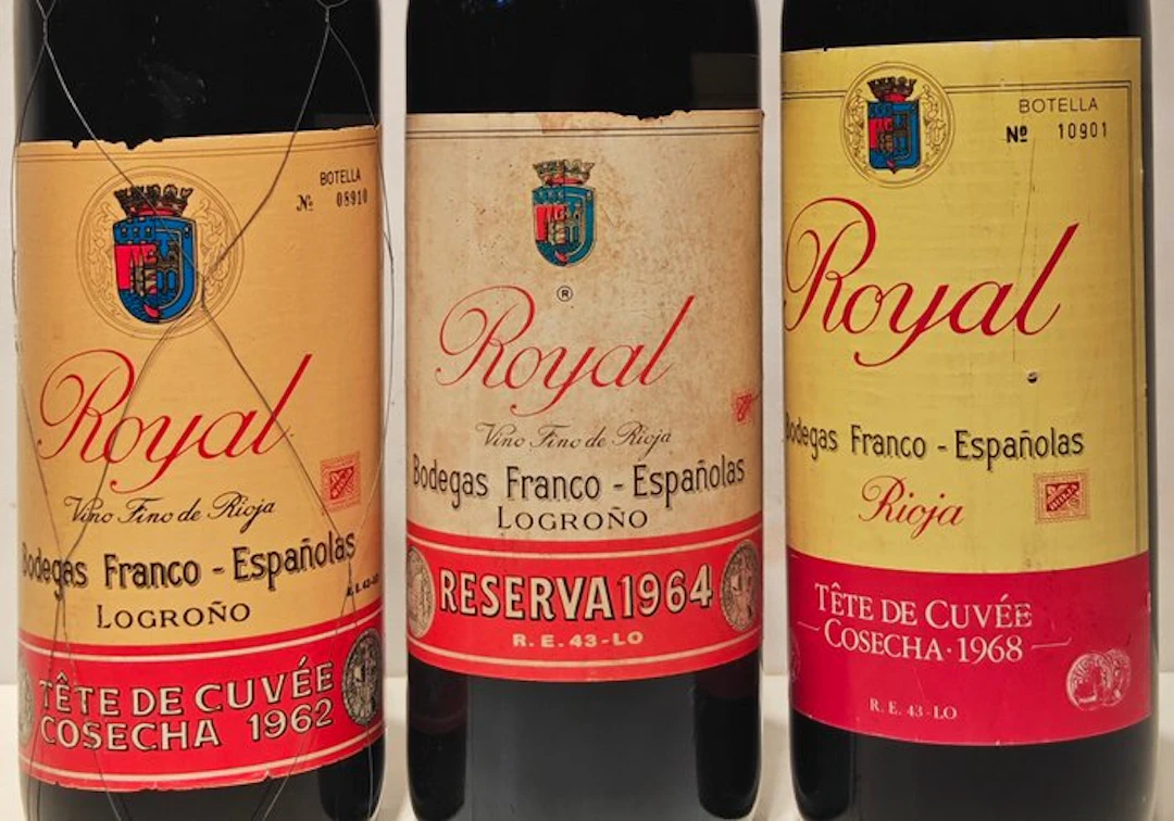 Royal Bodegas Franco Españolas: Tête de Cuvée 1962 & 1968