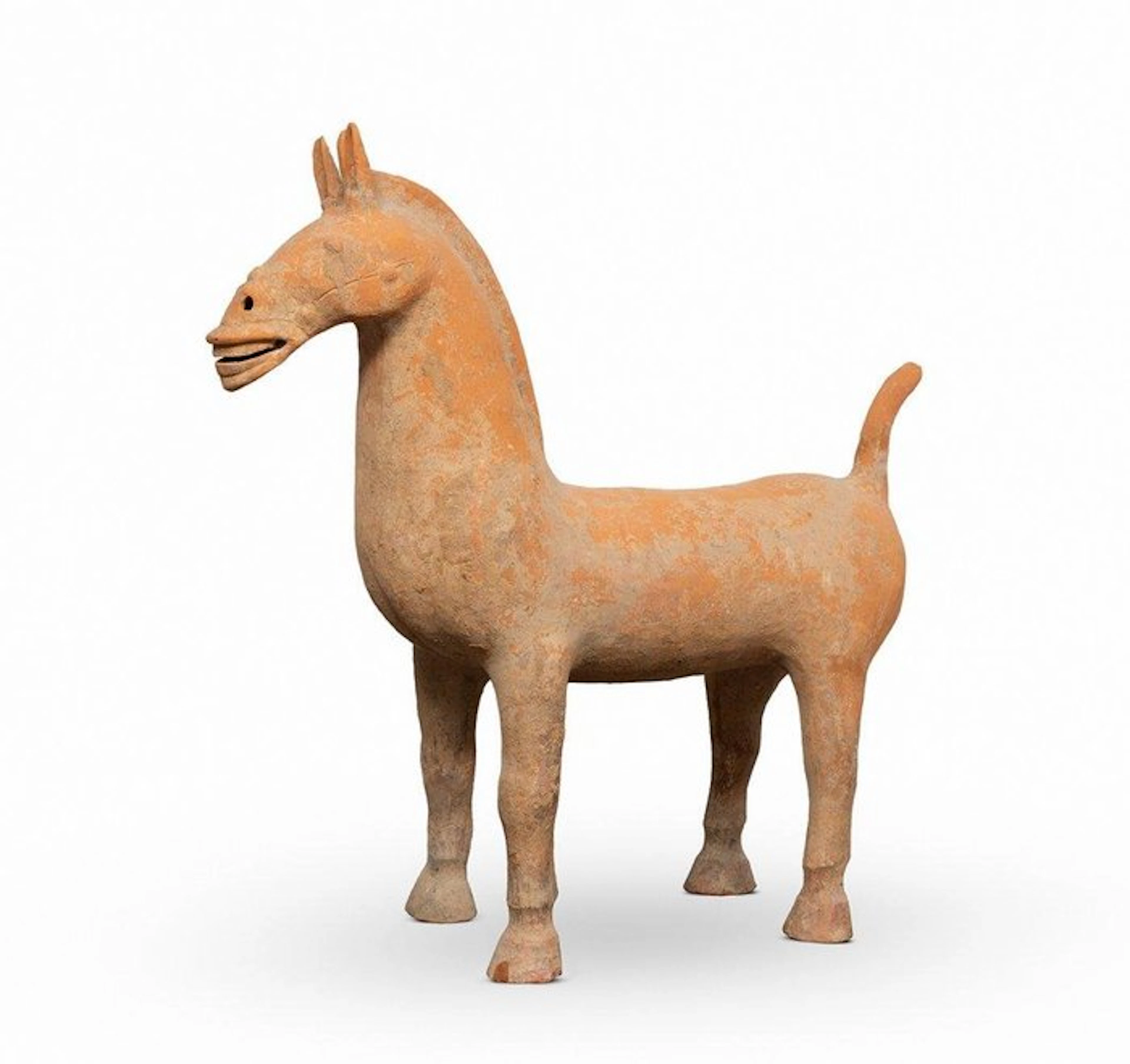 Ancient Chinese, Han dynasty Terracotta Han Sichuan Horse - TL APPROVED