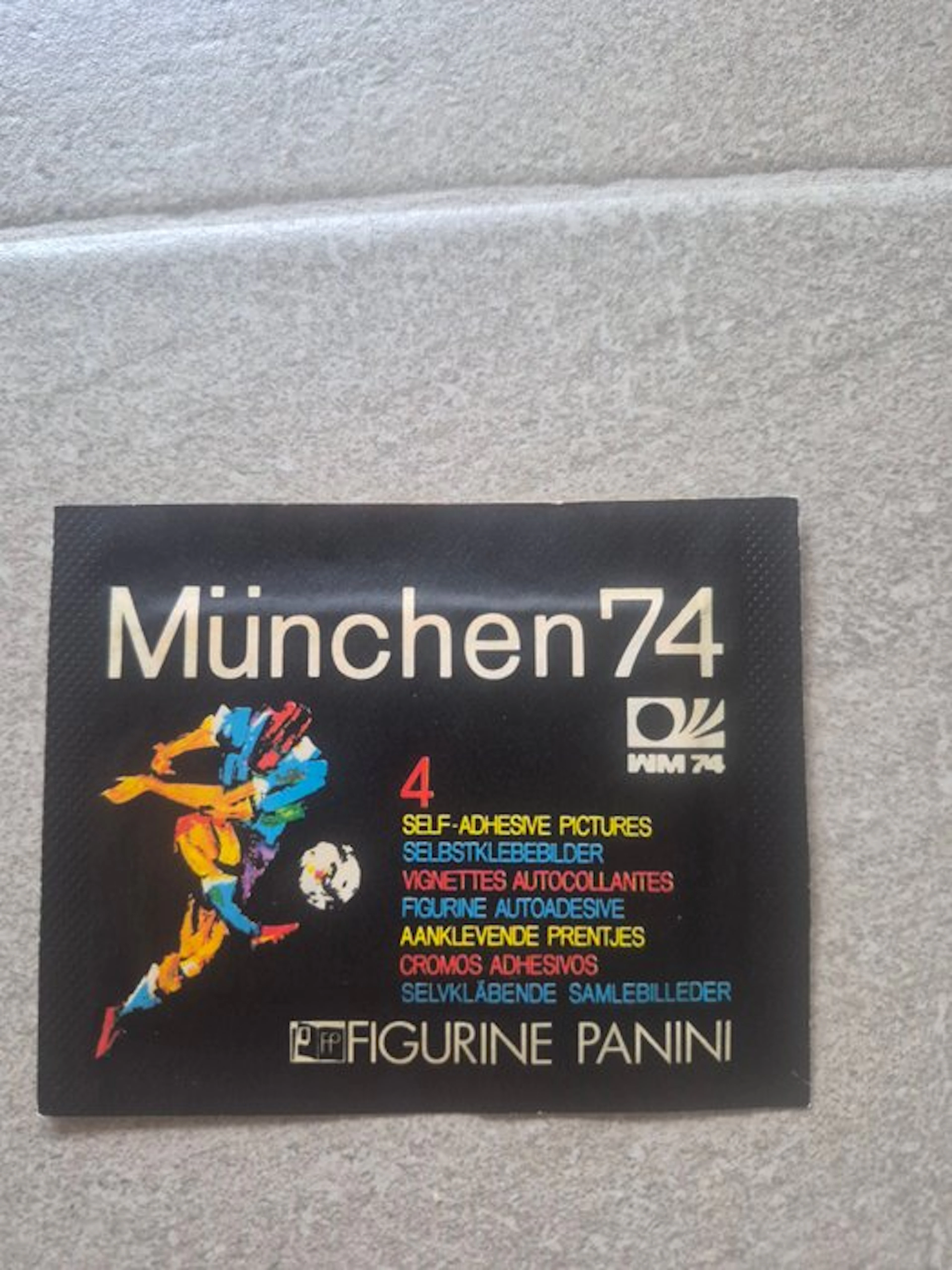 1974 Panini München 74 4 - 1 Pack - Near Mint (NM)