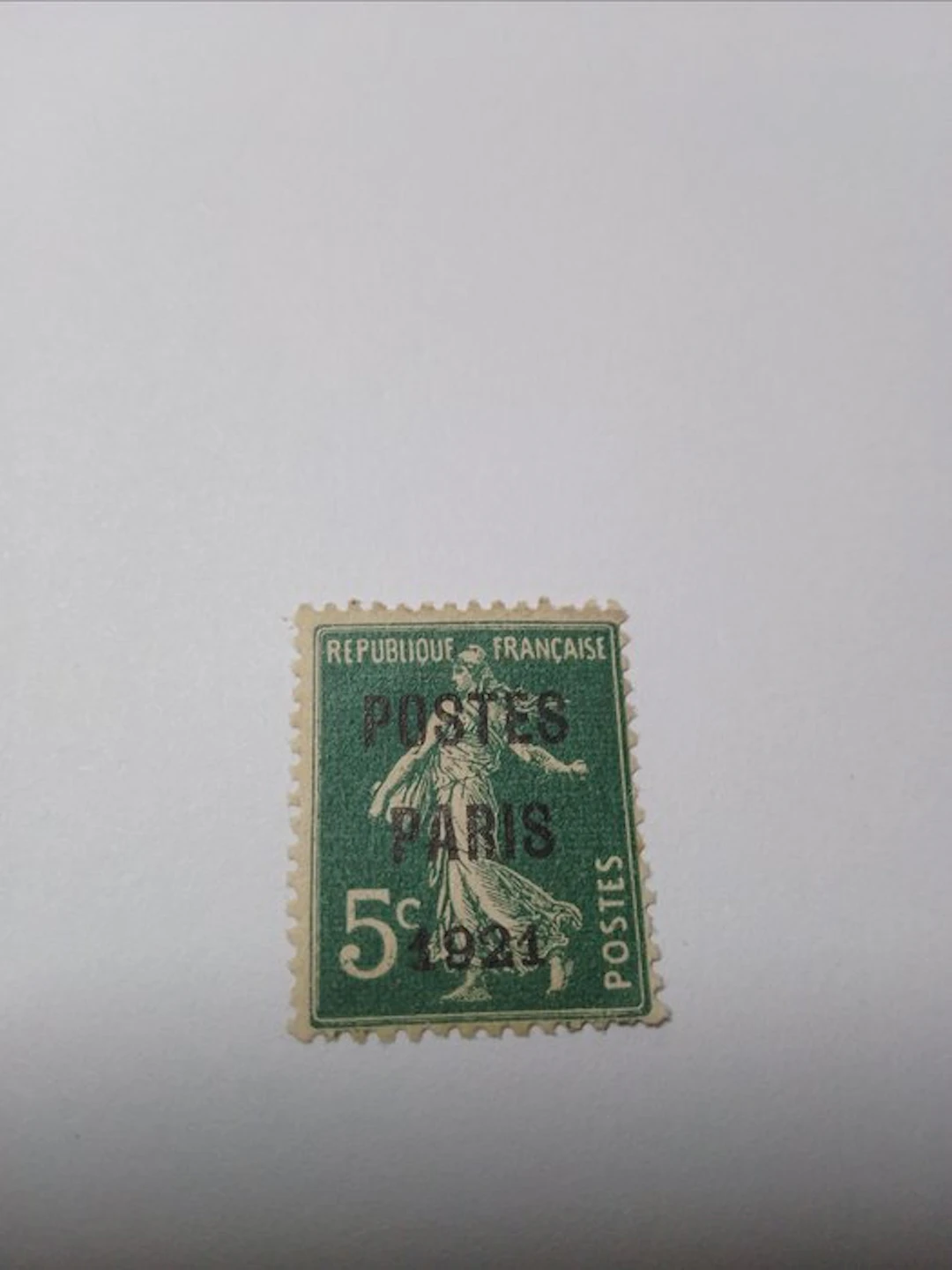 France 1921/1921 - French stamps Mint Signed Preoblitere No