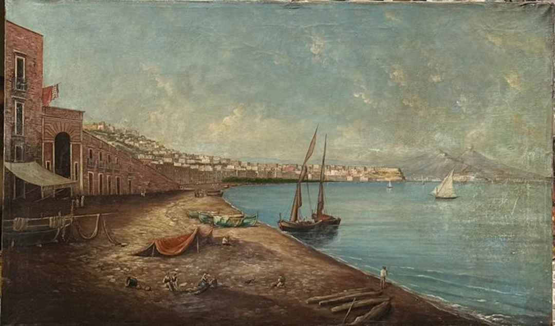 Scuola napoletana (XIX-XX) - Marina di Napoli